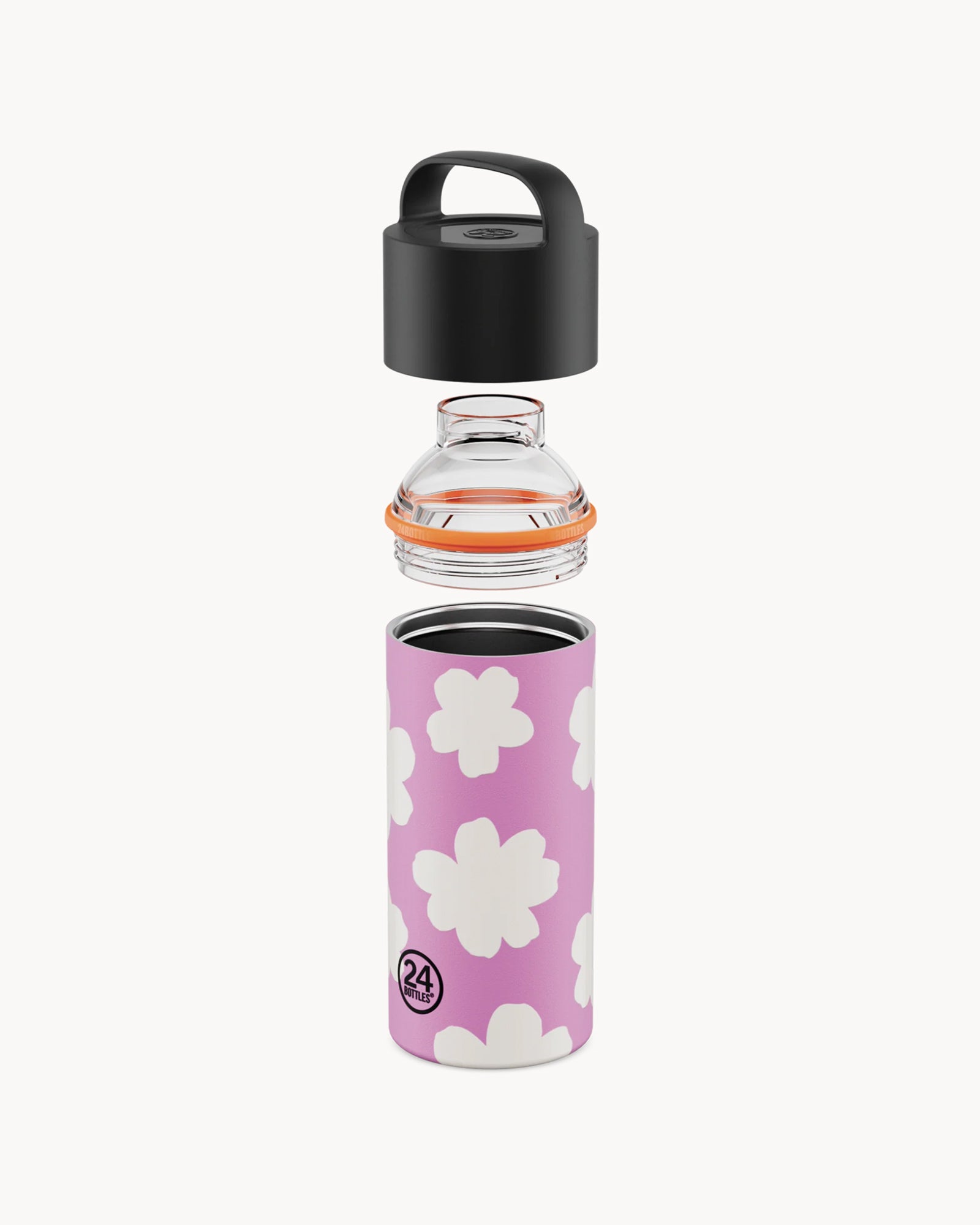 24Bottles Spin Bottle 730 ml rozsdamentes acél bögre - Daydreaming Pink