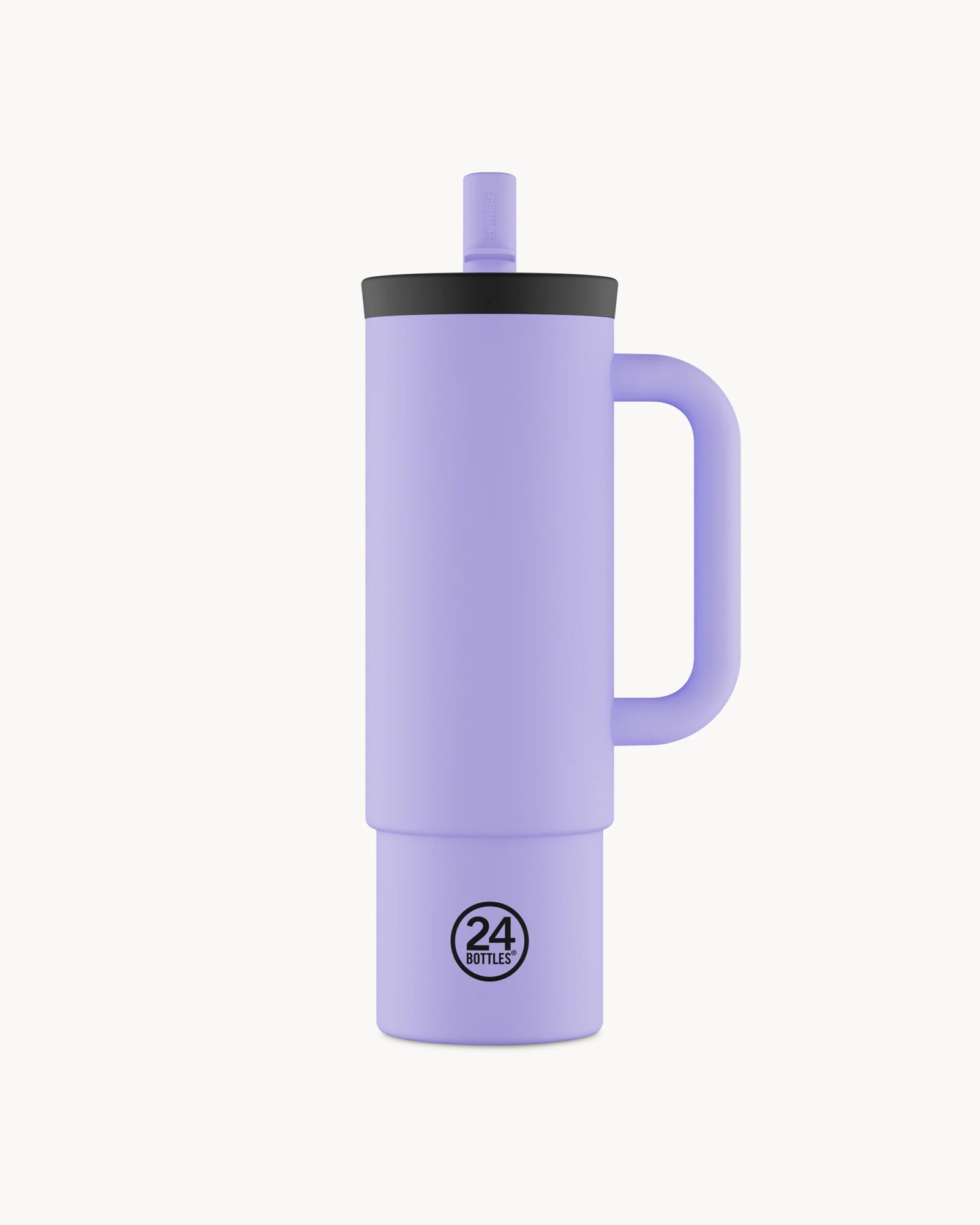 24Bottles Straw Cup 800 ml rozsdamentes acél bögre szívószállal - Erica