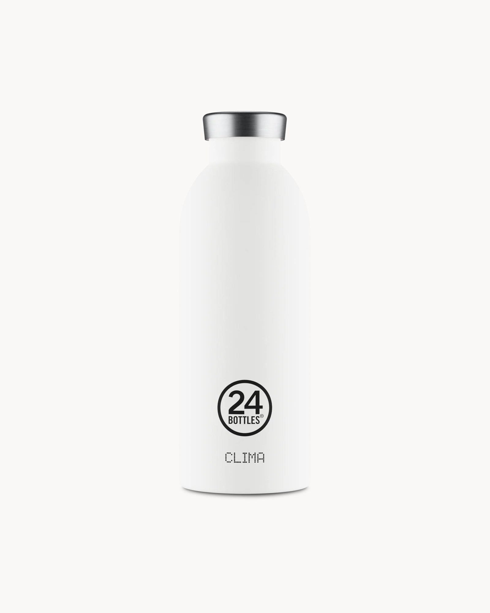 24Bottles Clima 500 ml rozsdamentes acél termosz - Ice White