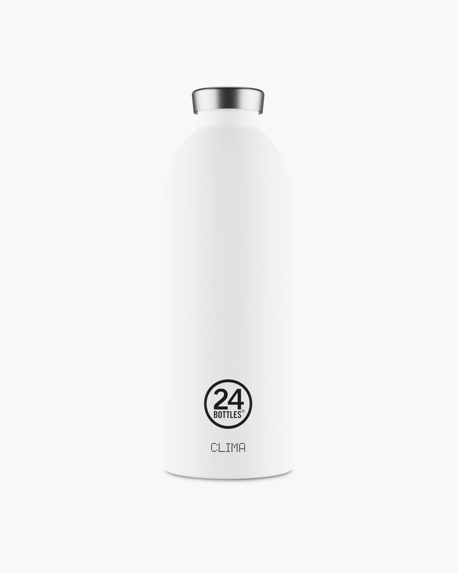 24Bottles Clima 850 ml rozsdamentes acél termosz - Ice White