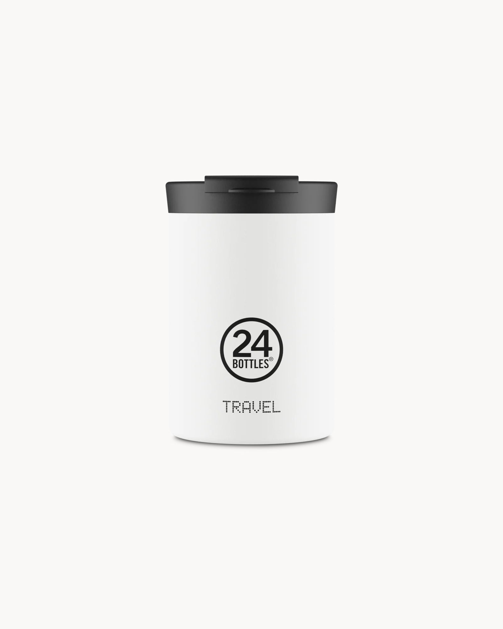 24Bottles Travel Tumbler 350 ml rozsdamentes acél bögre - Ice White