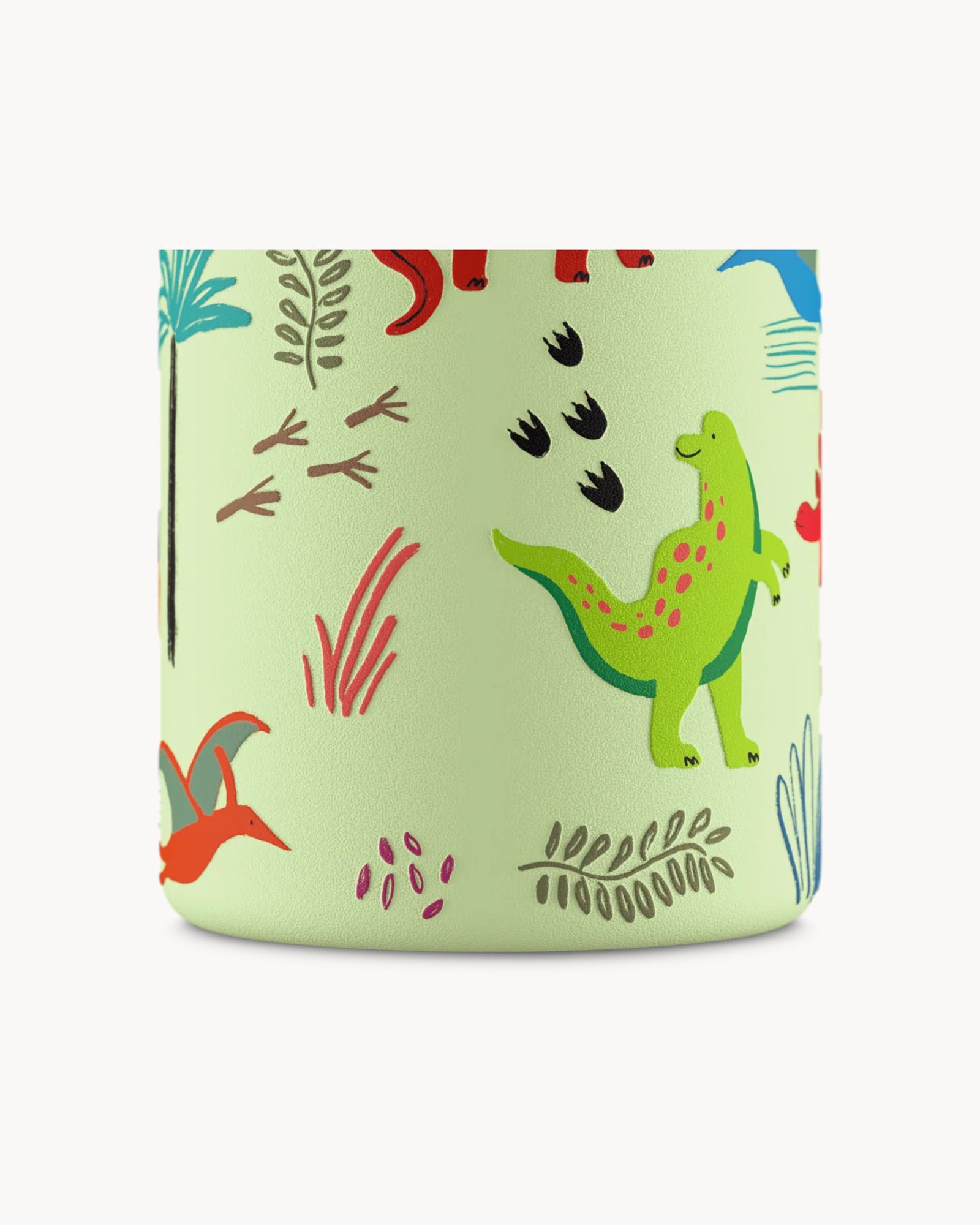 24Bottles Kids 500 ml rozsdamentes acél kulacs szívószálas kupakkal - Jurassic Friends