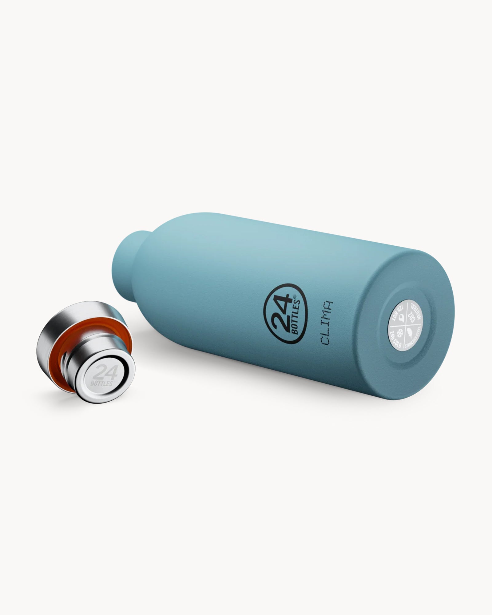 24Bottles Clima 500 ml rozsdamentes acél termosz - Powder Blue