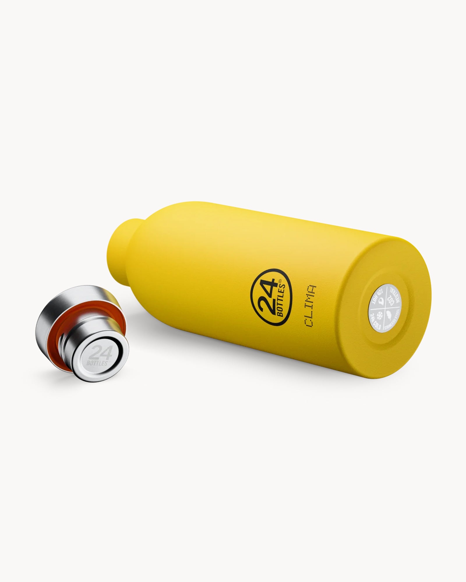 24Bottles Clima 500 ml rozsdamentes acél termosz - Taxi Yellow