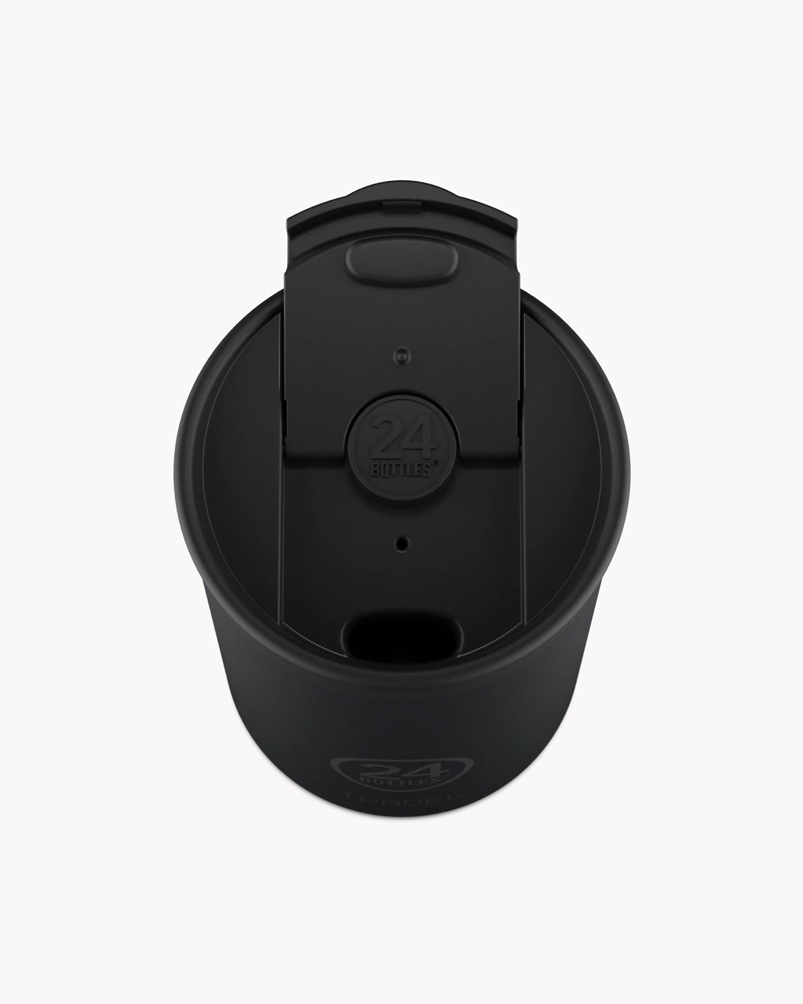 24Bottles Travel Tumbler 350 ml rozsdamentes acél bögre - Tuxedo Black