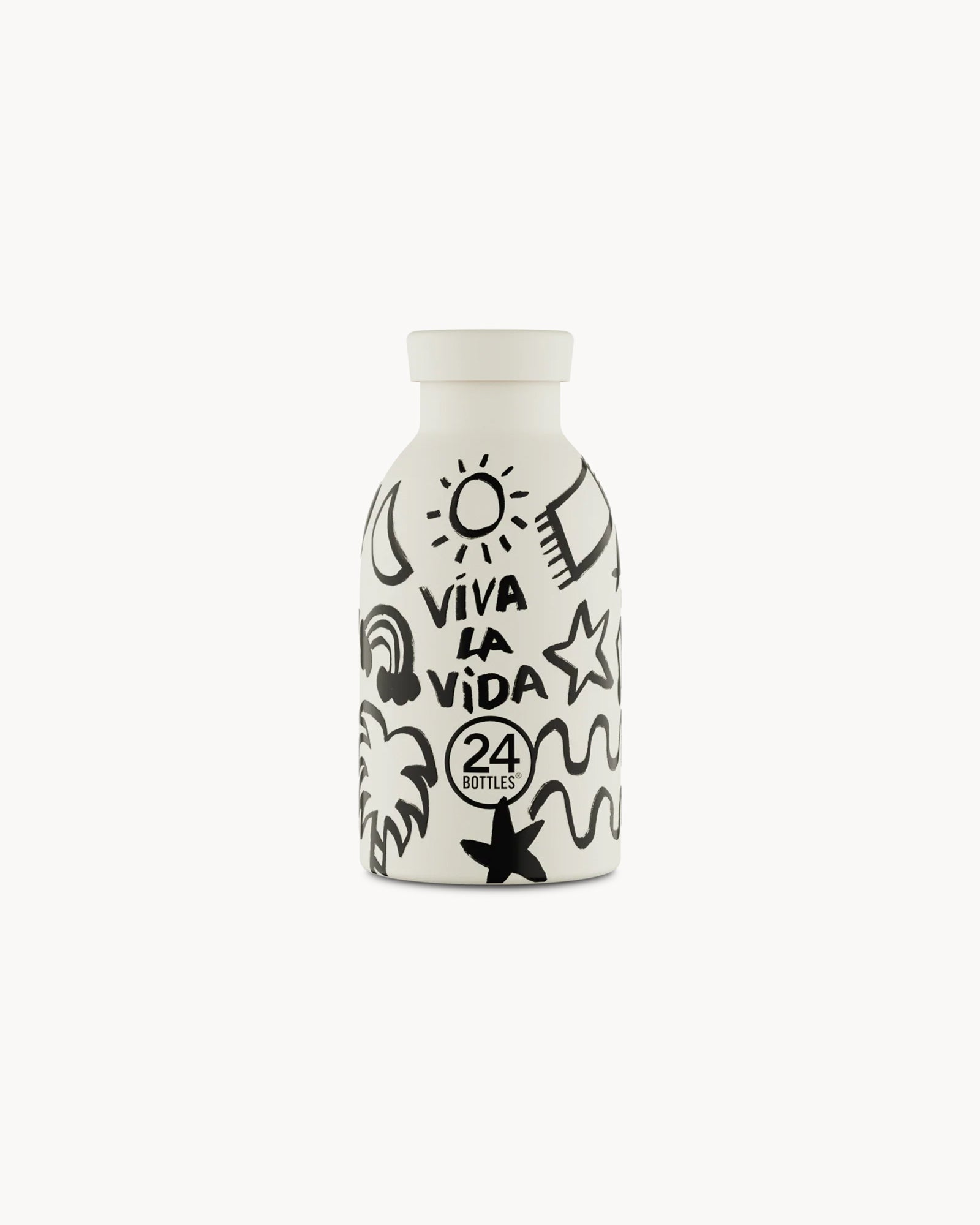 24Bottles Clima 330 ml rozsdamentes acél termosz - Viva La Vida
