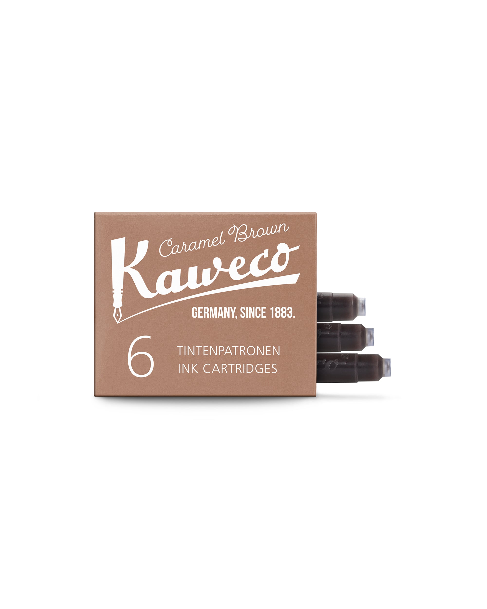 KAWECO tintapatron 6db/csomag - CARAMEL BROWN