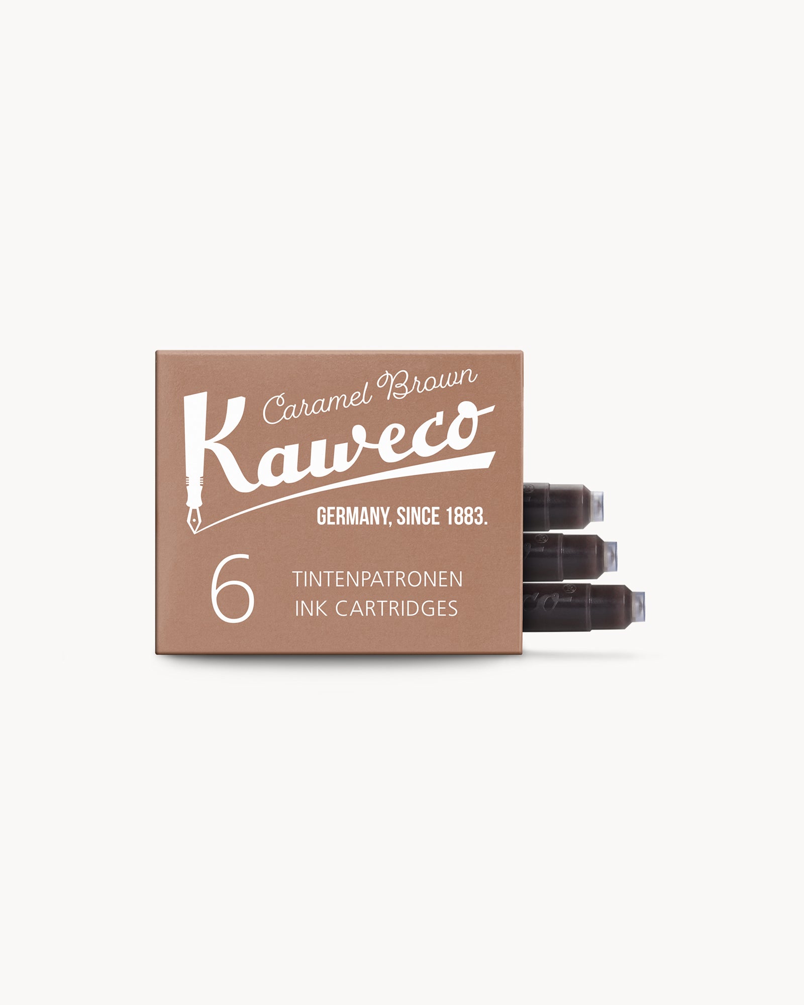 Kaweco Tintapatron 6db/csomag - CARAMEL BROWN
