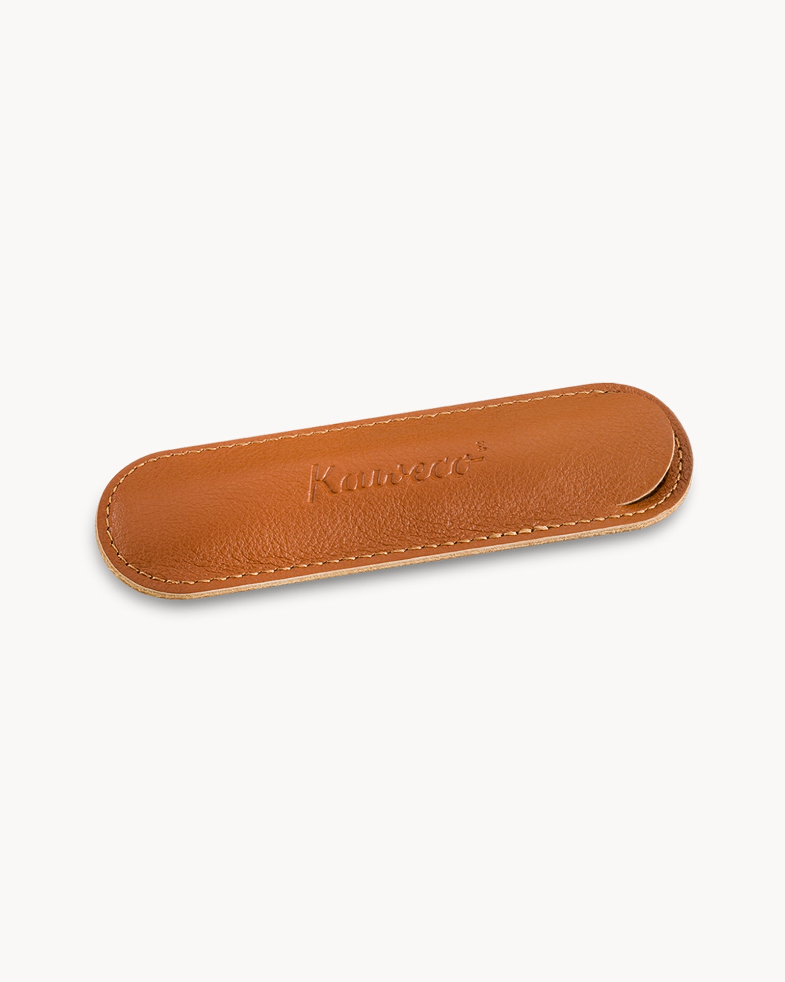 Kaweco ECO bőr tolltartó 1 db SPORT tollhoz – BRANDY