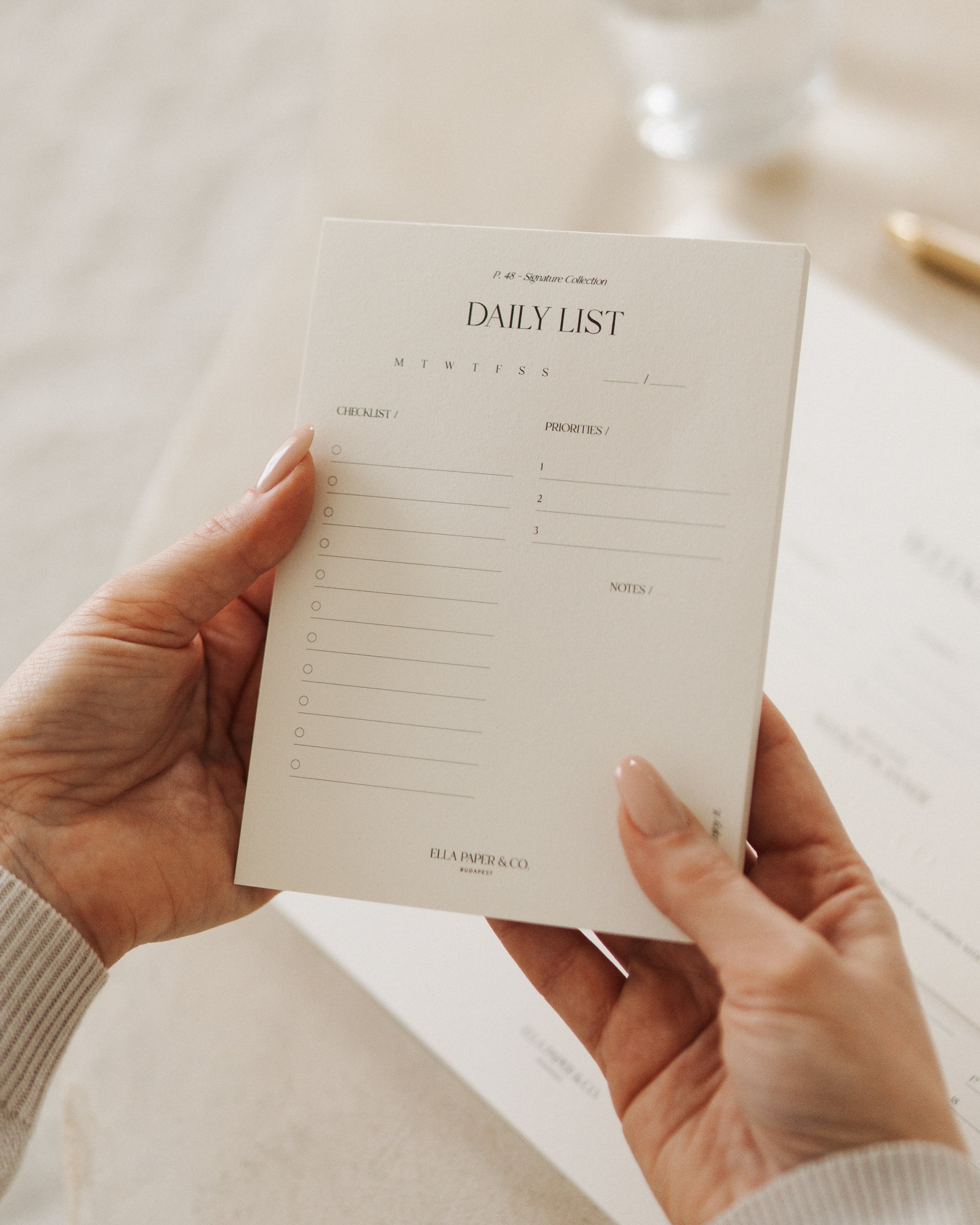 Daily List