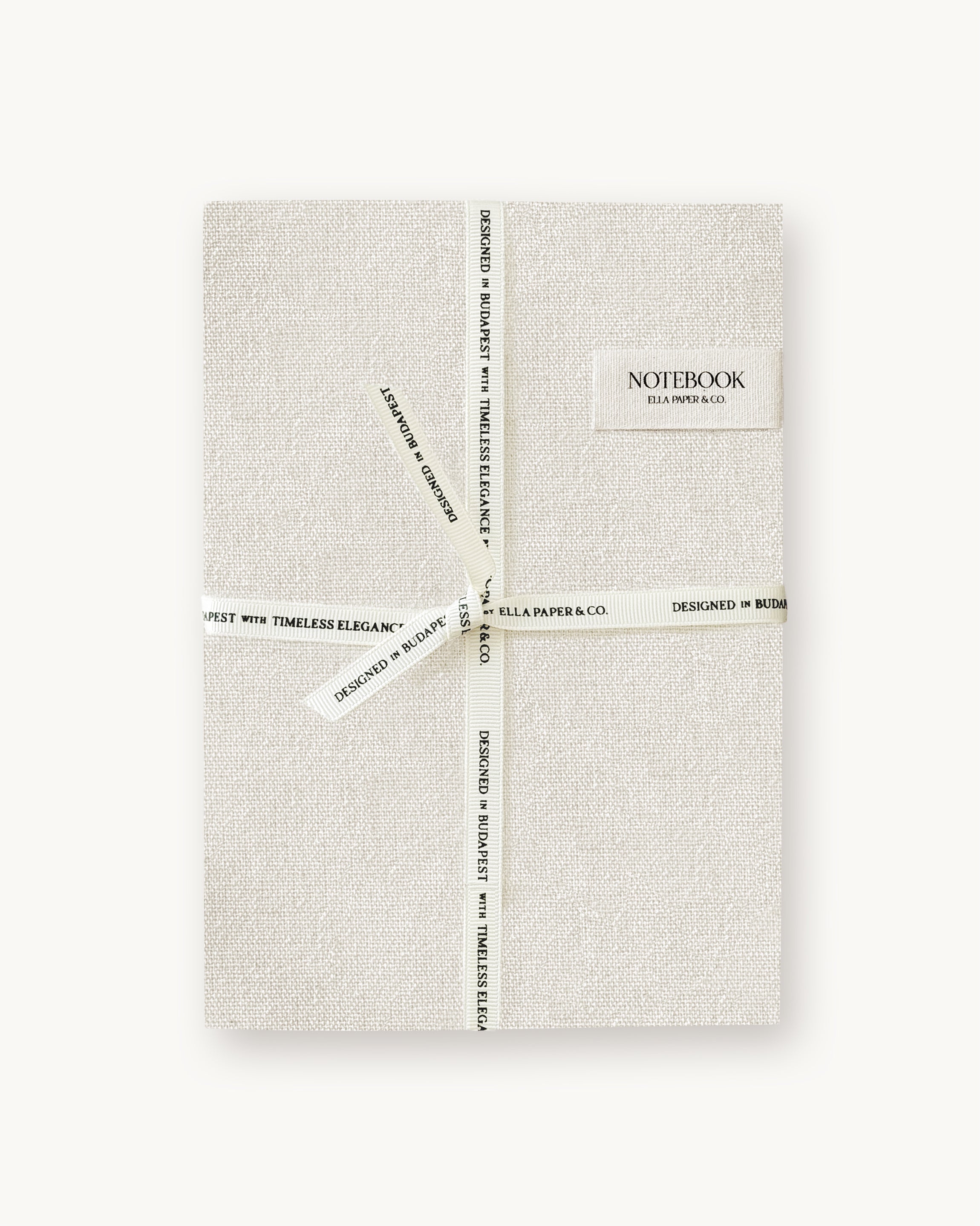 Notebook with Linen Cover