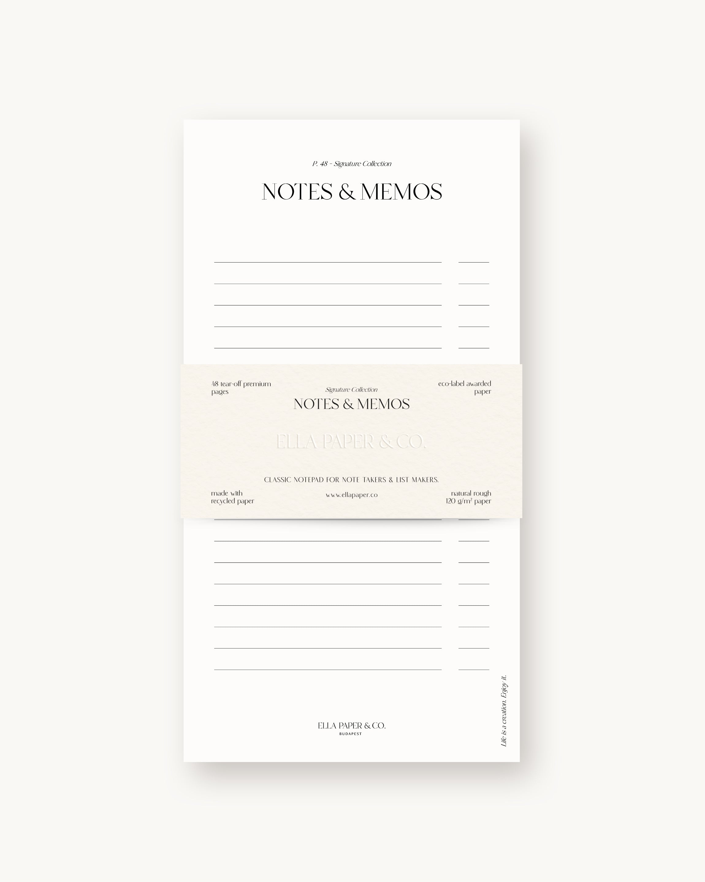 Notes & Memos