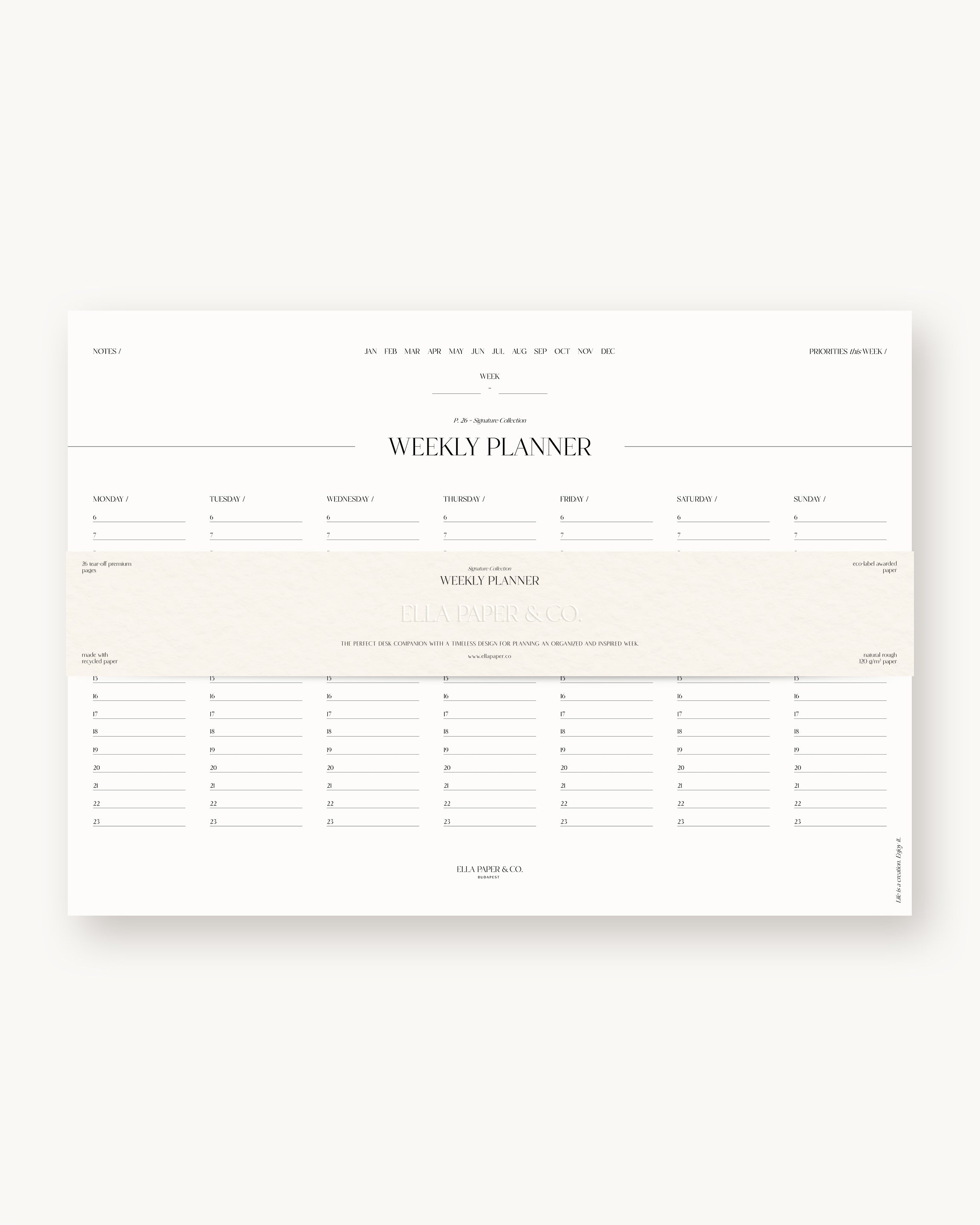Weekly Planner