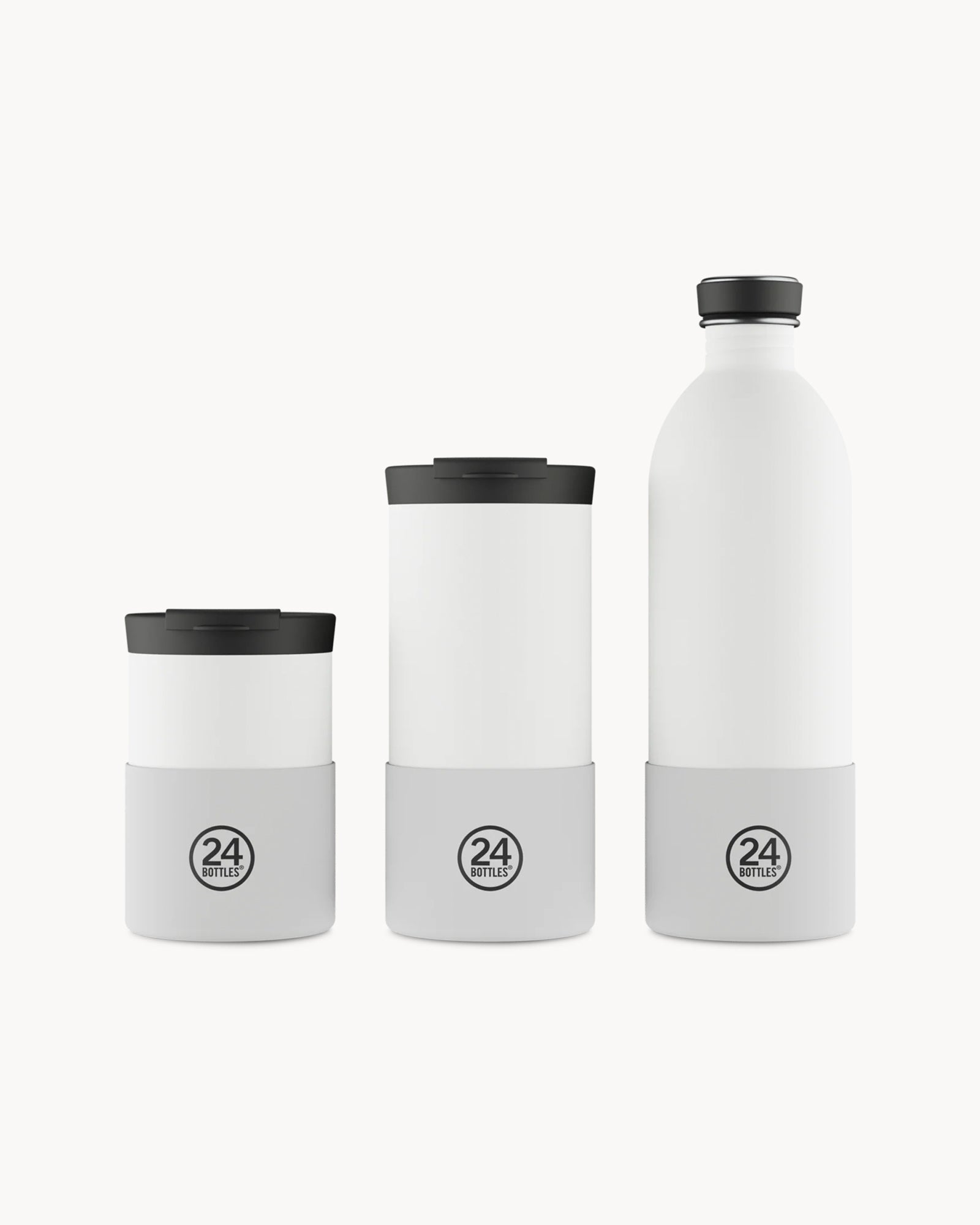 24Bottles palackvédő - Light Grey
