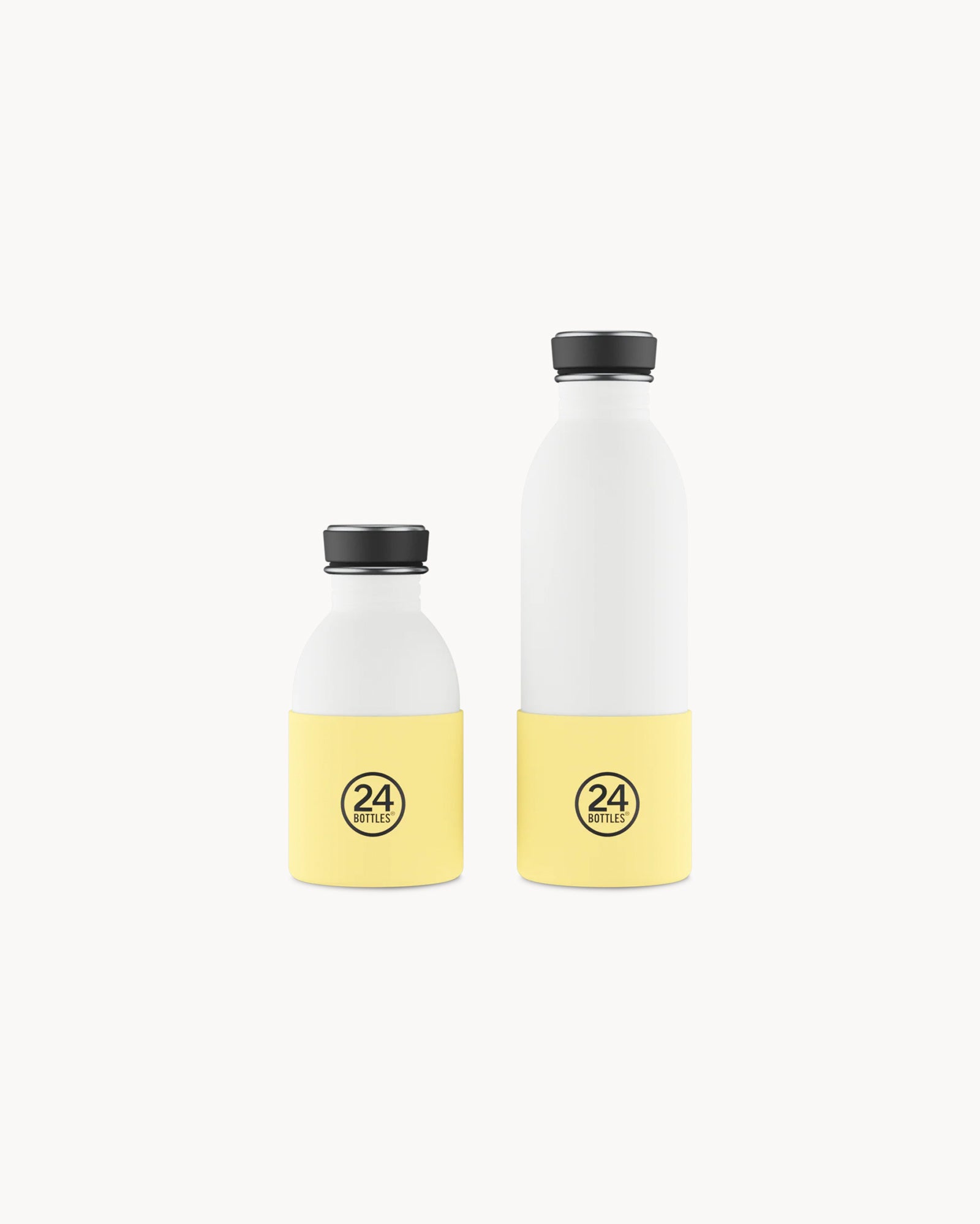 24Bottles palackvédő - Light Yellow