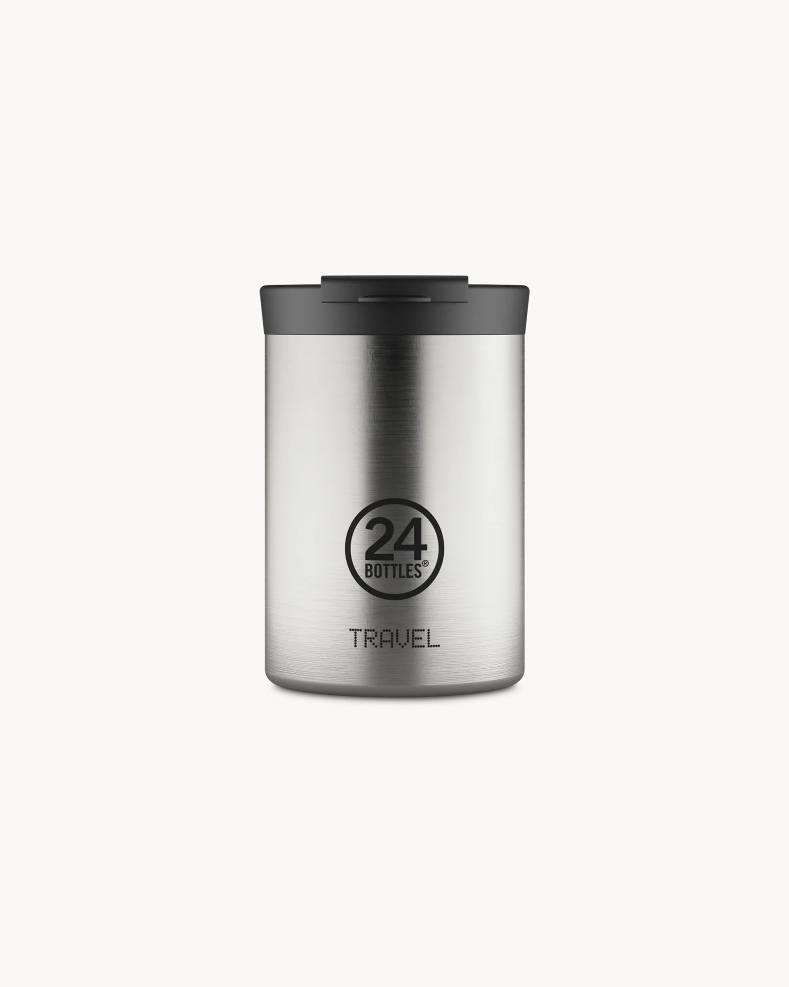 24Bottles Travel Tumbler 350 ml rozsdamentes acél bögre - Brushed Steel