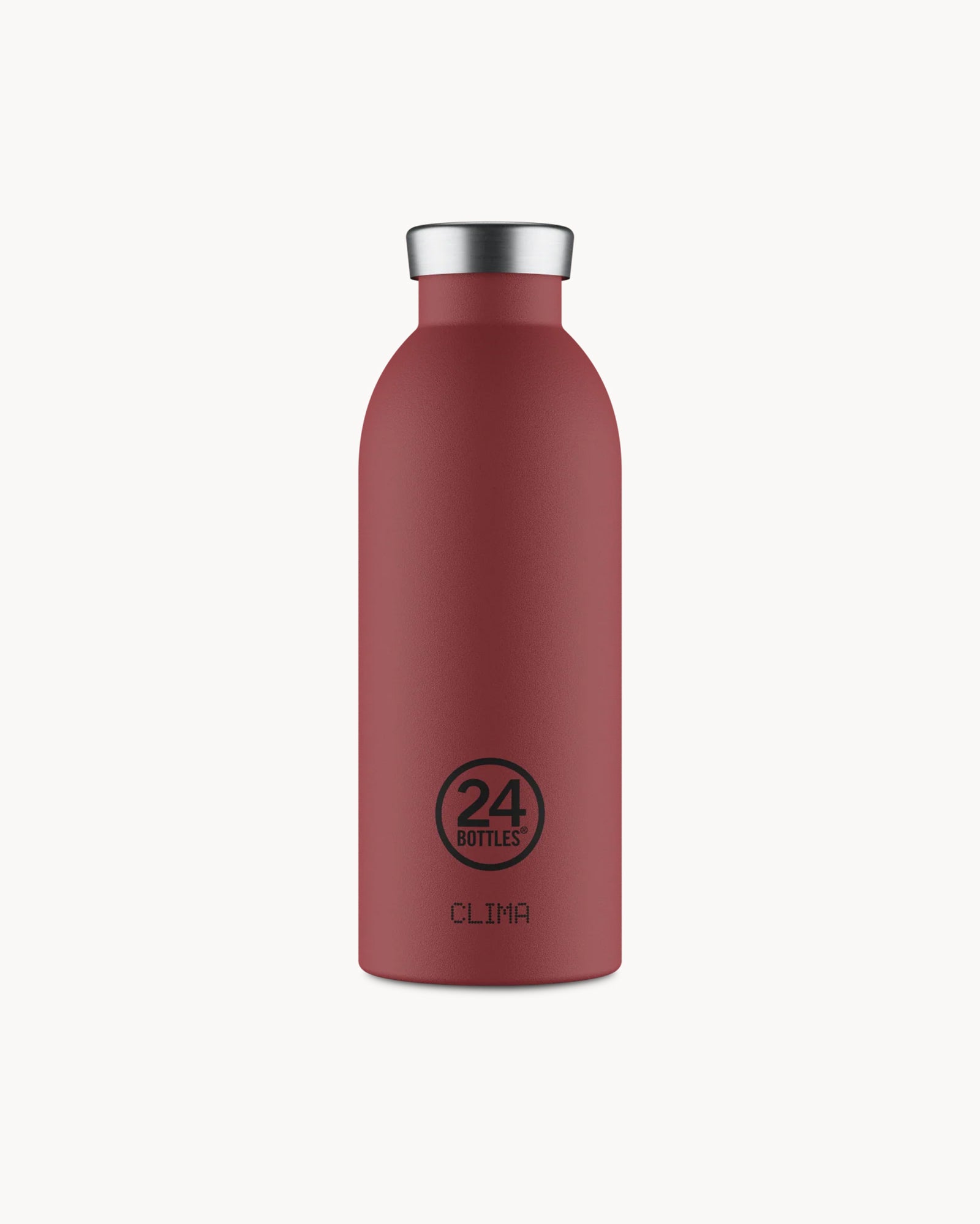 24Bottles Clima 500 ml rozsdamentes acél termosz - Country Red