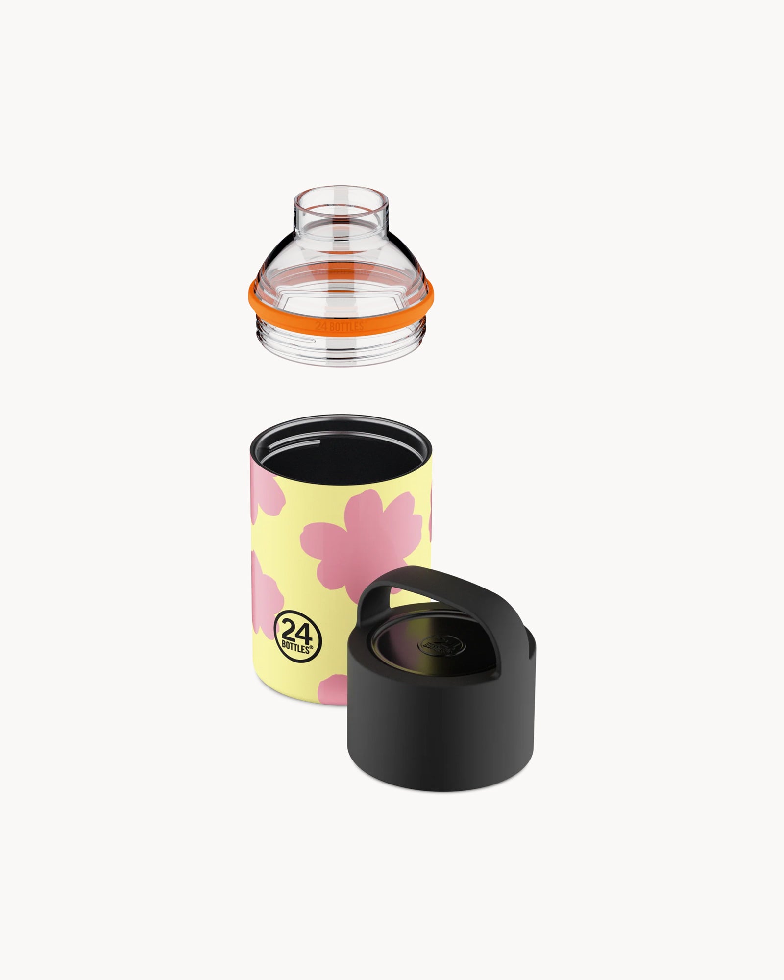 24Bottles Spin Bottle 480 ml rozsdamentes acél bögre - Daydreaming Yellow