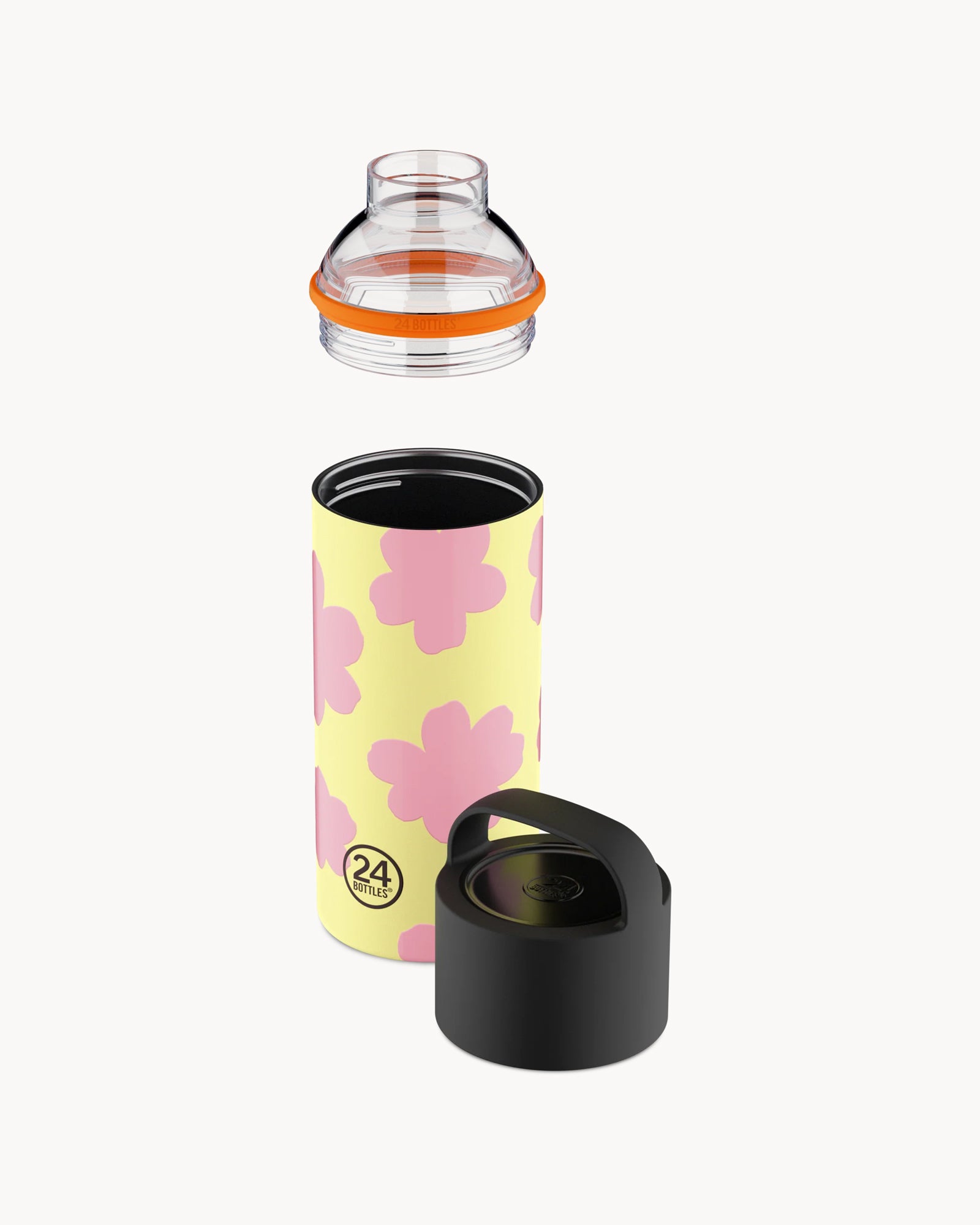 24Bottles Spin Bottle 730 ml rozsdamentes acél bögre - Daydreaming Yellow