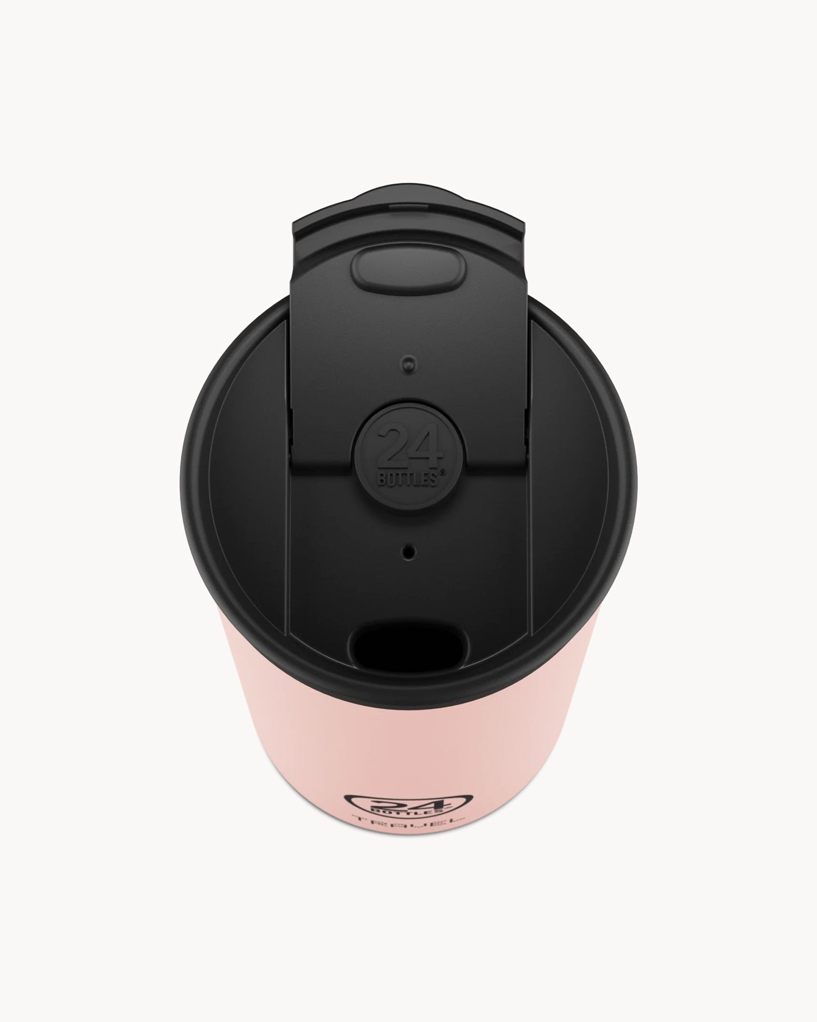 24Bottles Travel Tumbler 600 ml rozsdamentes acél bögre - Dusty Pink