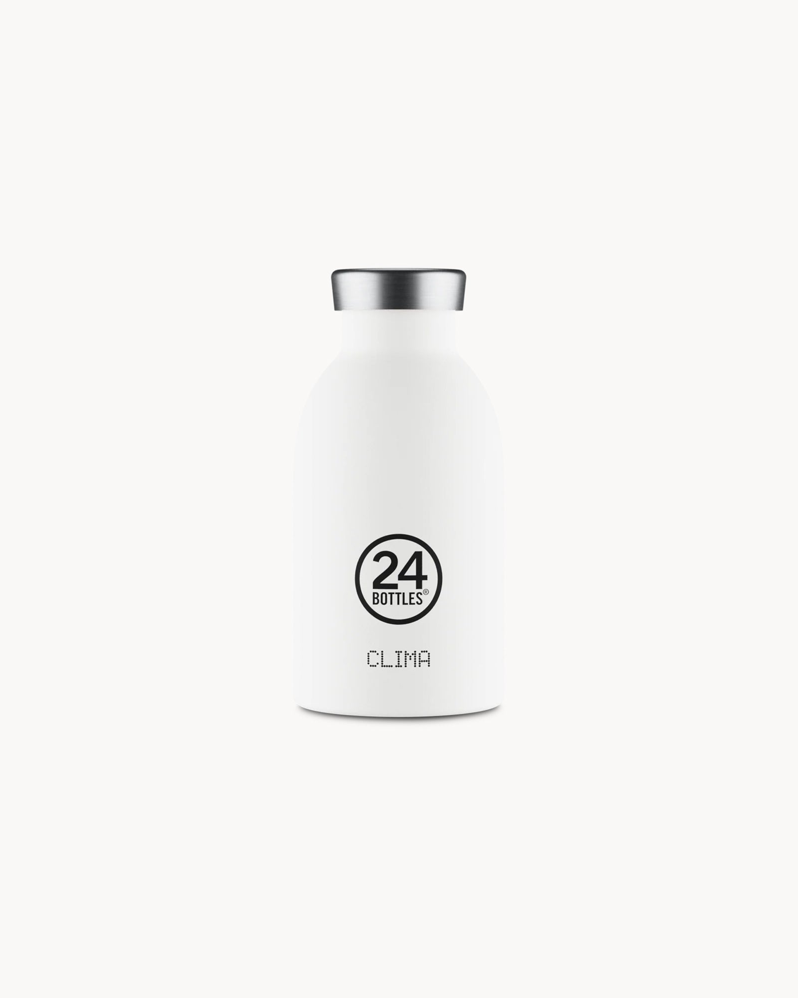 24Bottles Clima 330 ml rozsdamentes acél termosz - Ice White