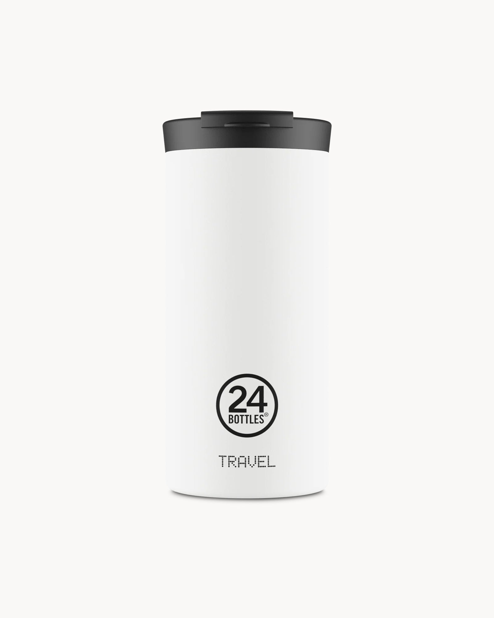 24Bottles Travel Tumbler 600 ml rozsdamentes acél bögre - Ice White