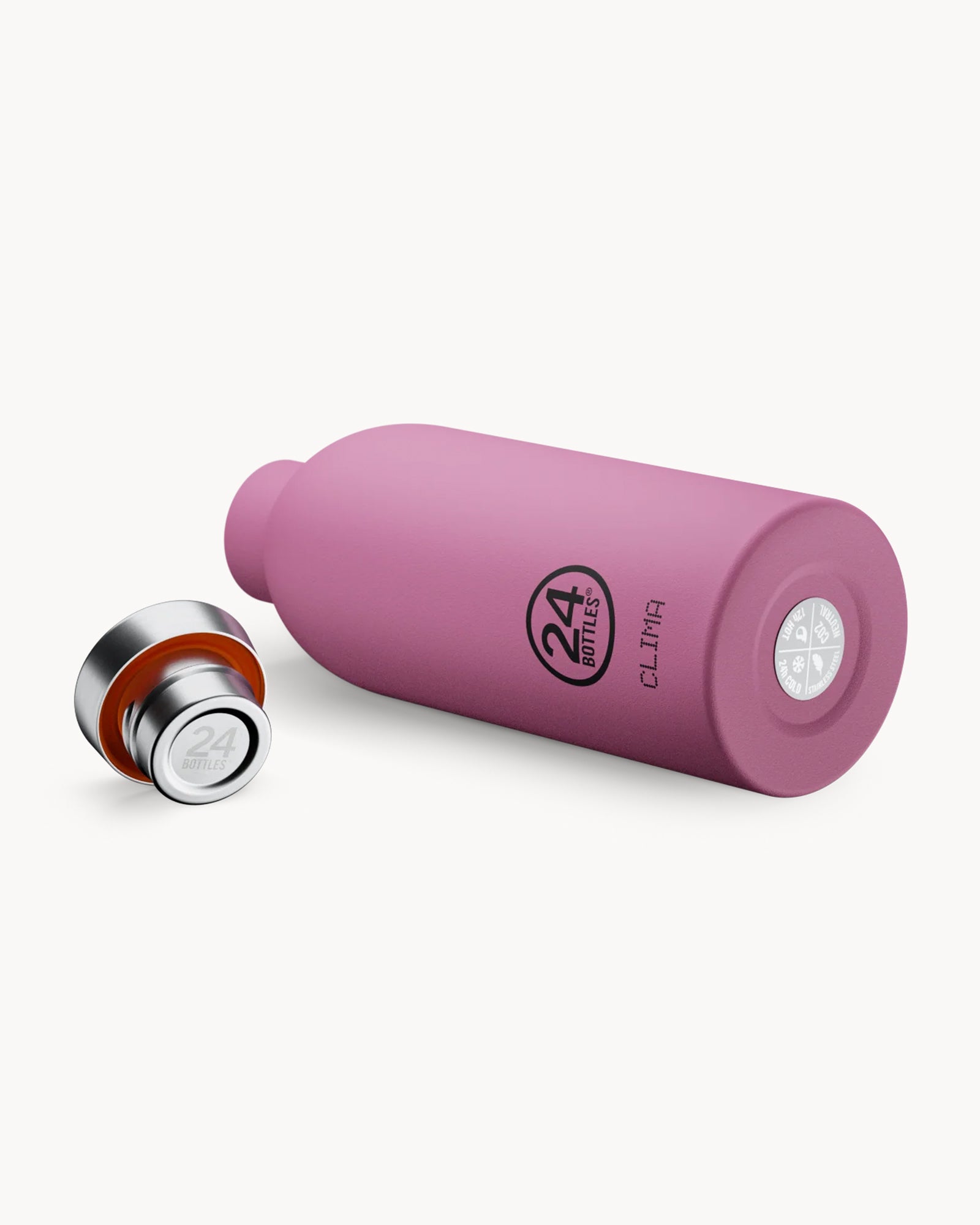 24Bottles Clima 500 ml rozsdamentes acél termosz - Mauve