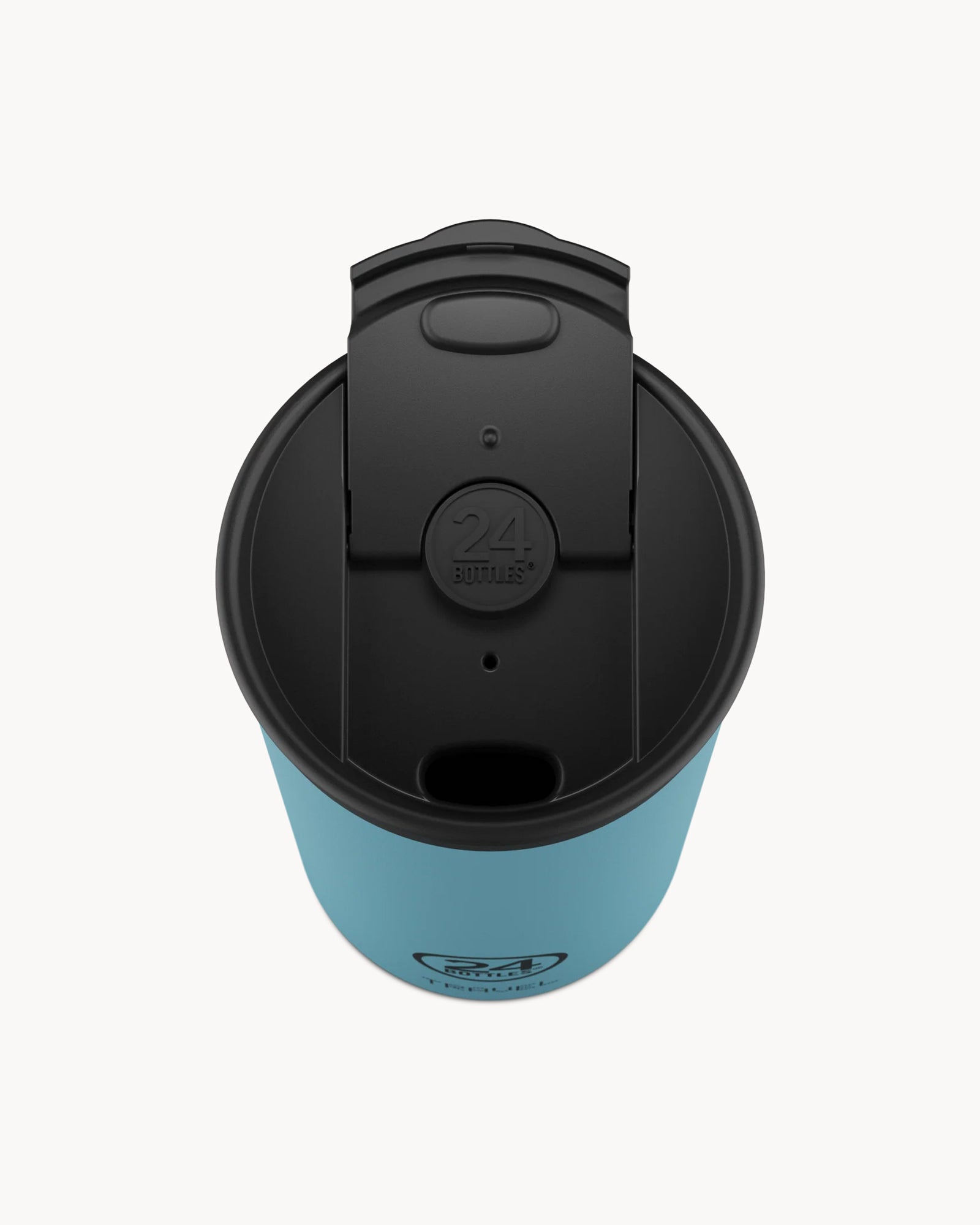 24Bottles Travel Tumbler 600 ml rozsdamentes acél bögre - Powder Blue