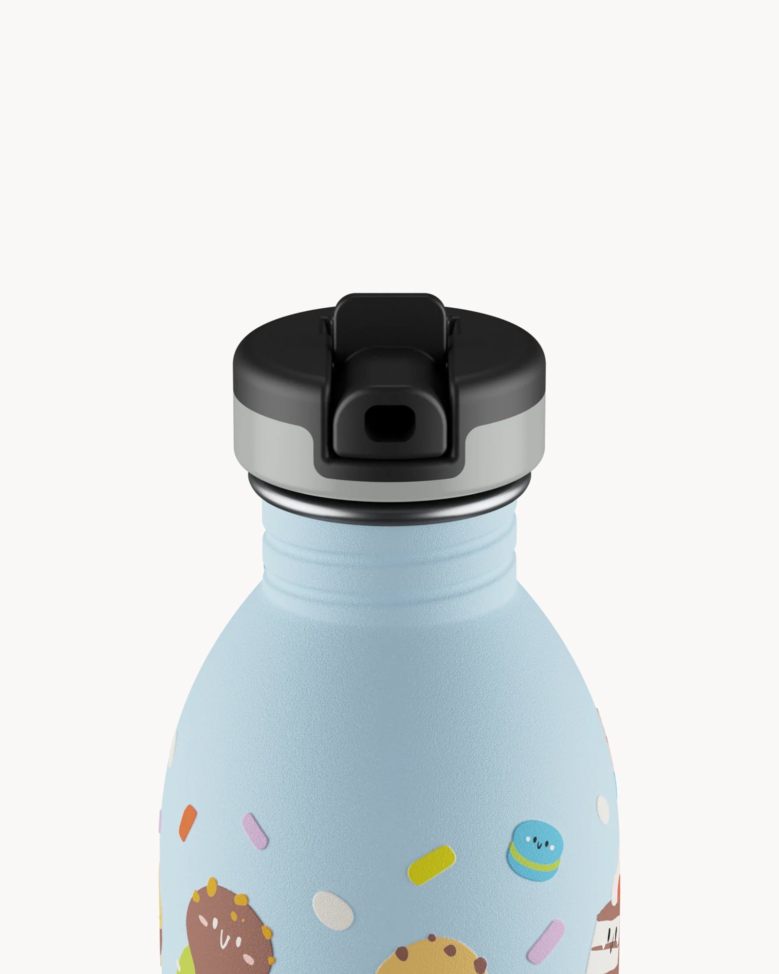 24Bottles Kids 500 ml rozsdamentes acél kulacs szívószálas kupakkal - Sweet Friends