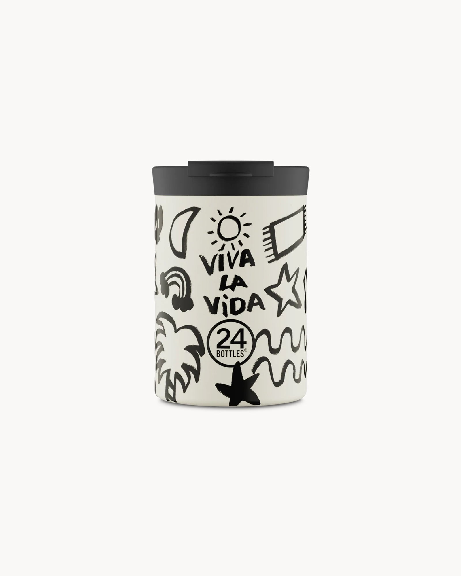 24Bottles Travel Tumbler 350 ml rozsdamentes acél bögre - Viva La Vida