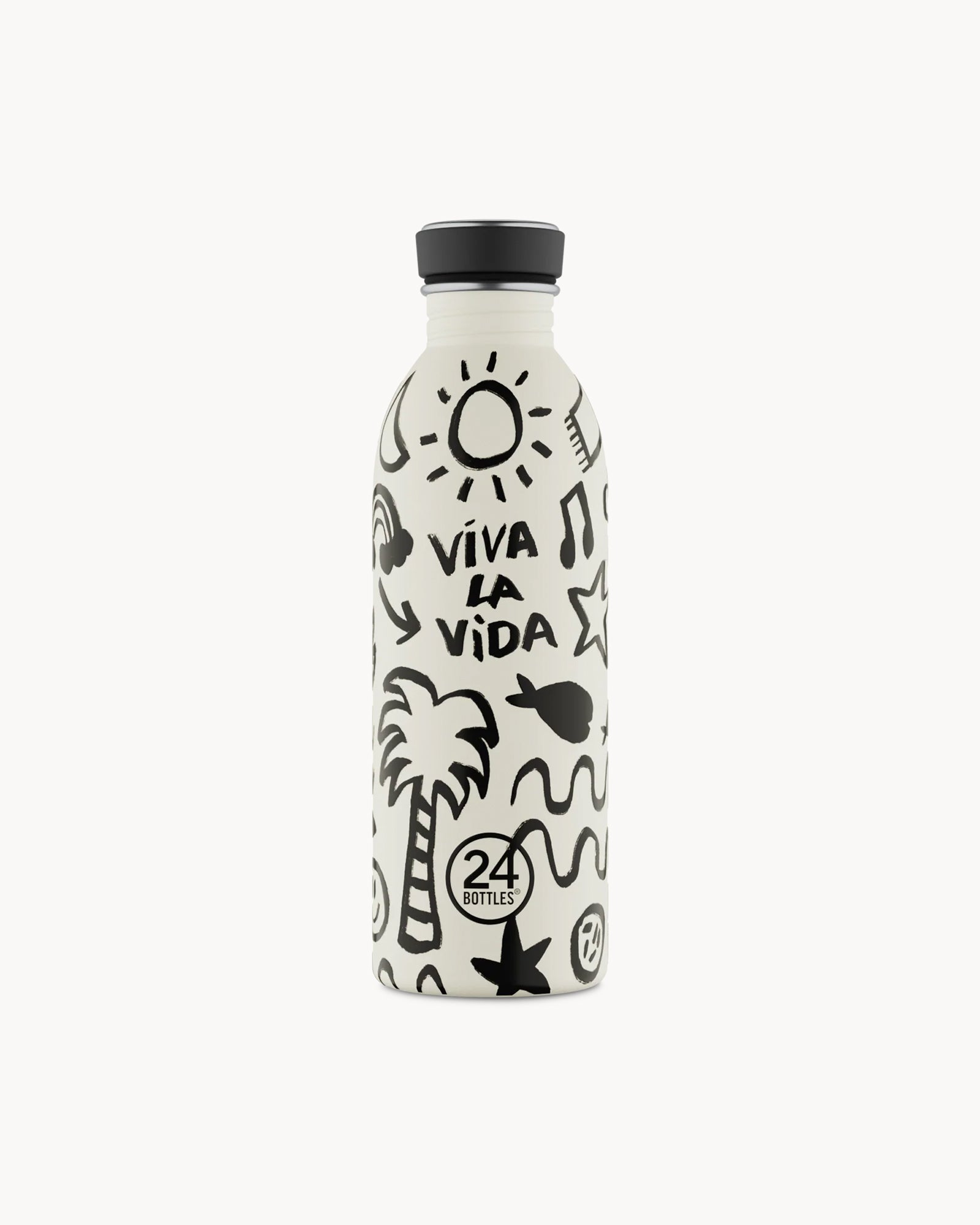 24Bottles Urban 500 ml rozsdamentes acél kulacs - Viva La Vida