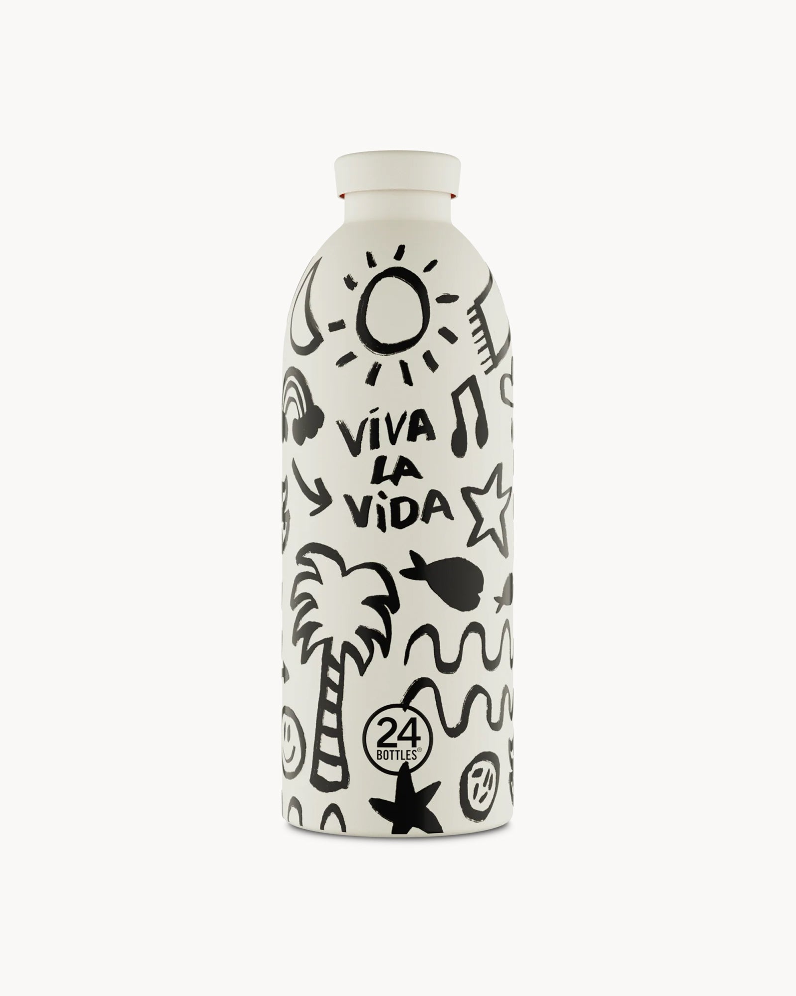 24Bottles Clima 850 ml rozsdamentes acél termosz - Viva La Vida