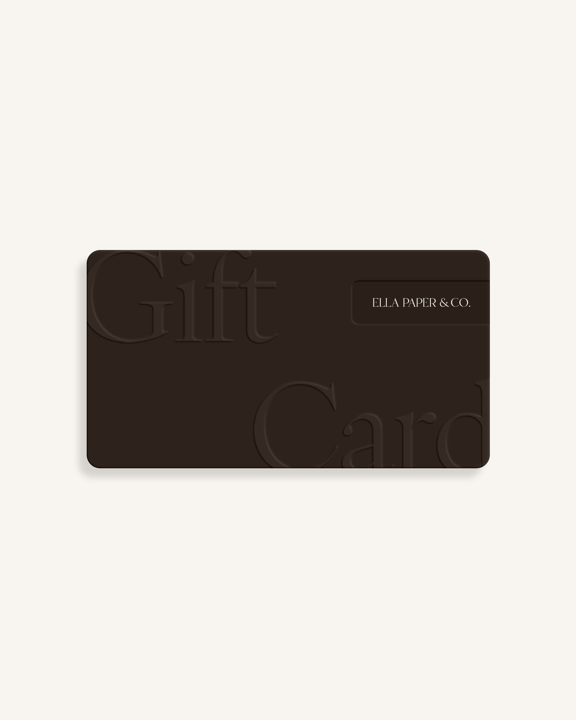 E-Gift Card