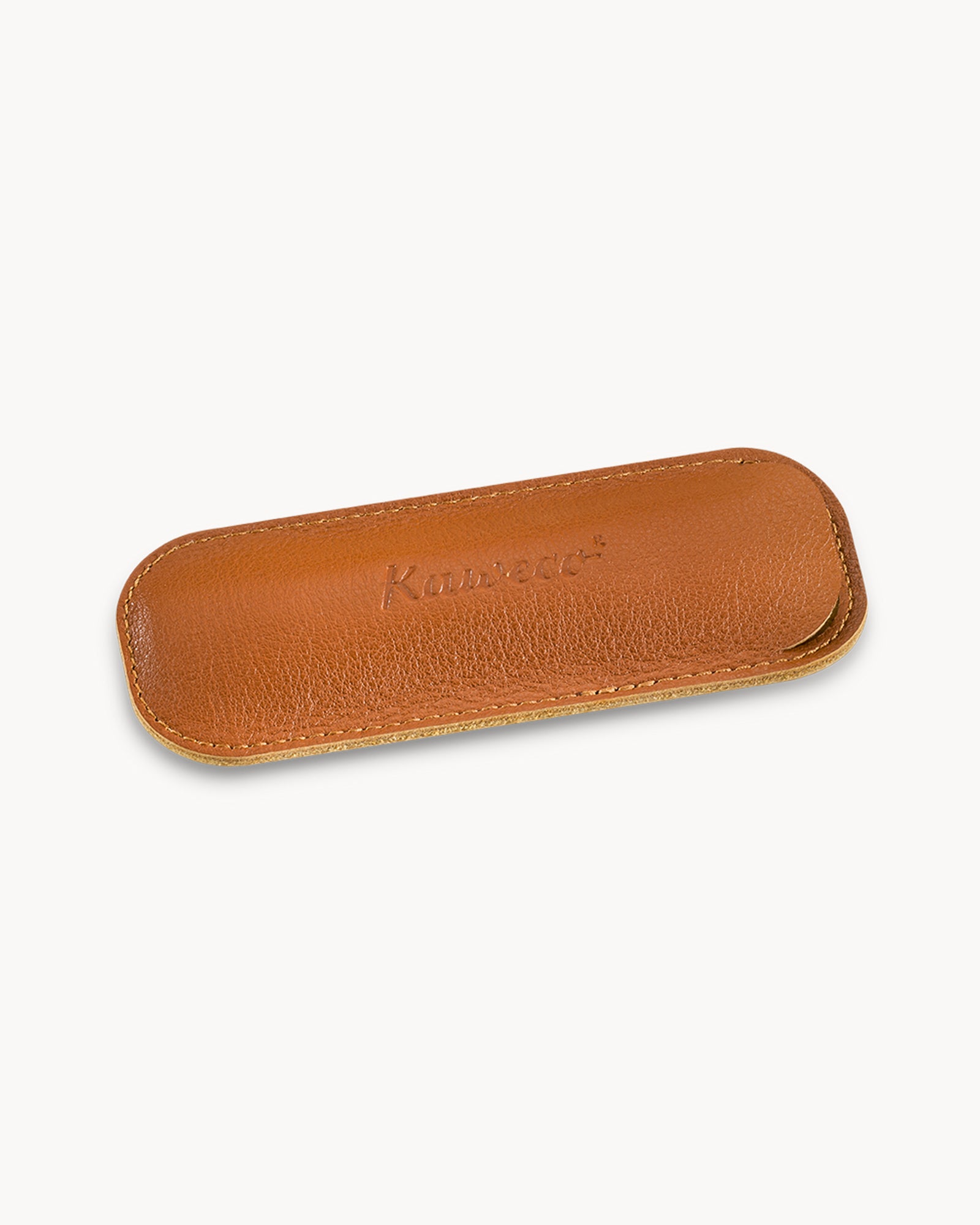 Kaweco ECO bőr tolltartó 2 db SPORT tollhoz – BRANDY
