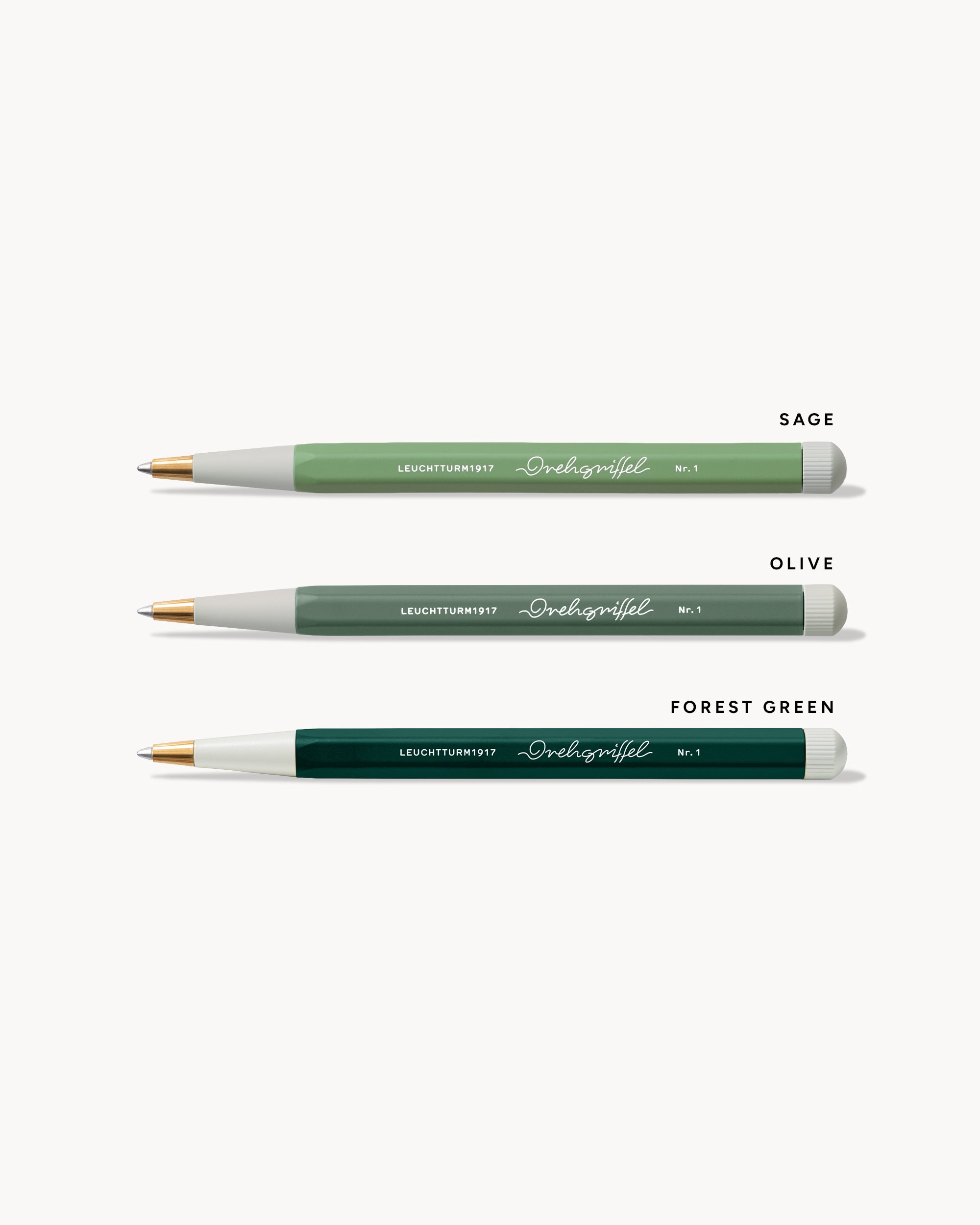 Leuchtturm1917 Drehgriffel Nr. 1 golyóstoll – Olive