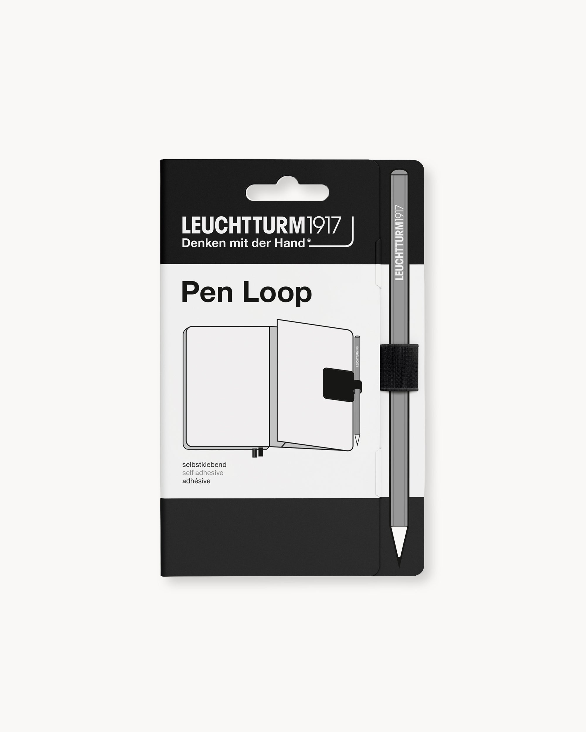 Leuchtturm1917 Pen Loop – Black
