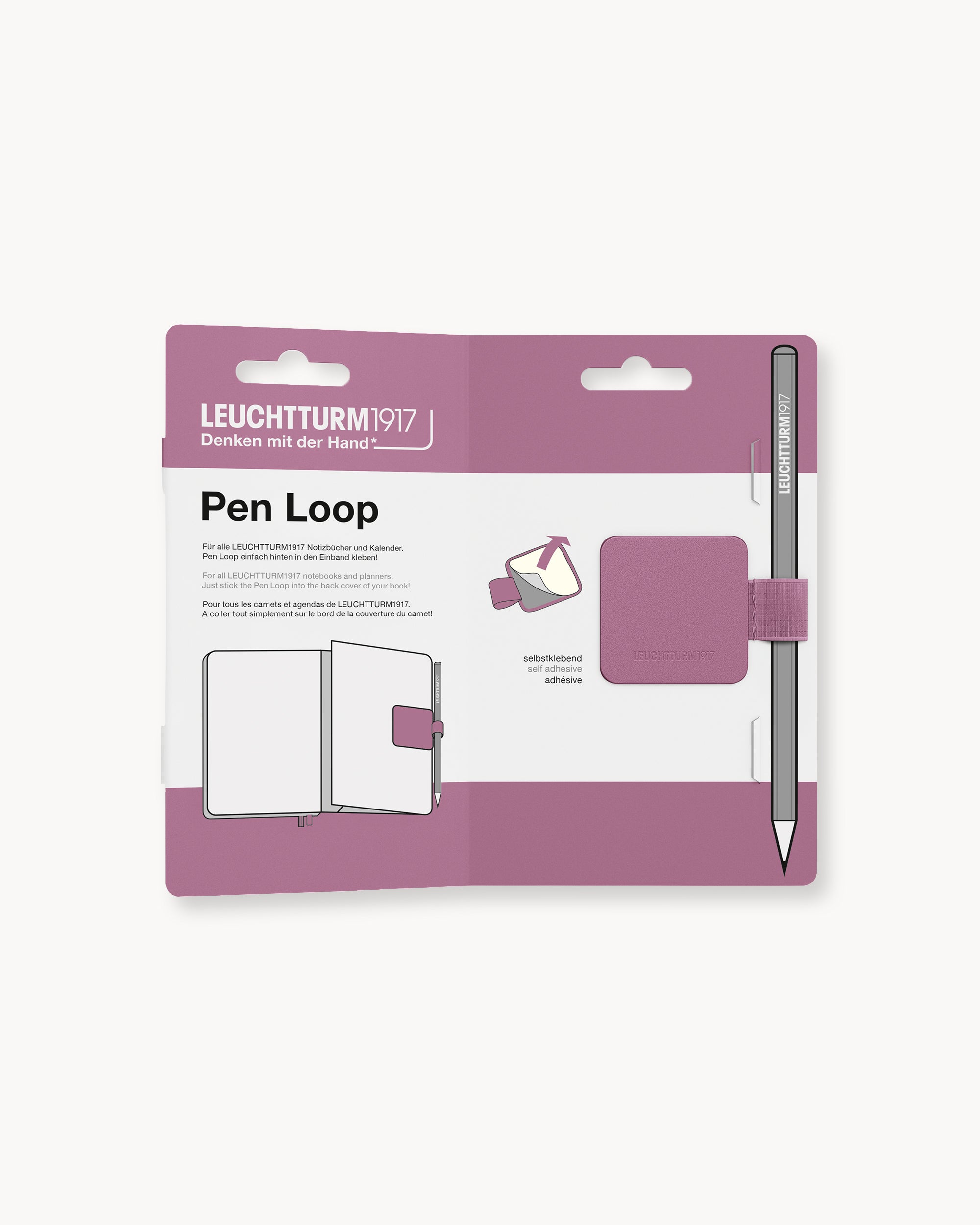 Leuchtturm1917 Pen Loop – Dusty Rose
