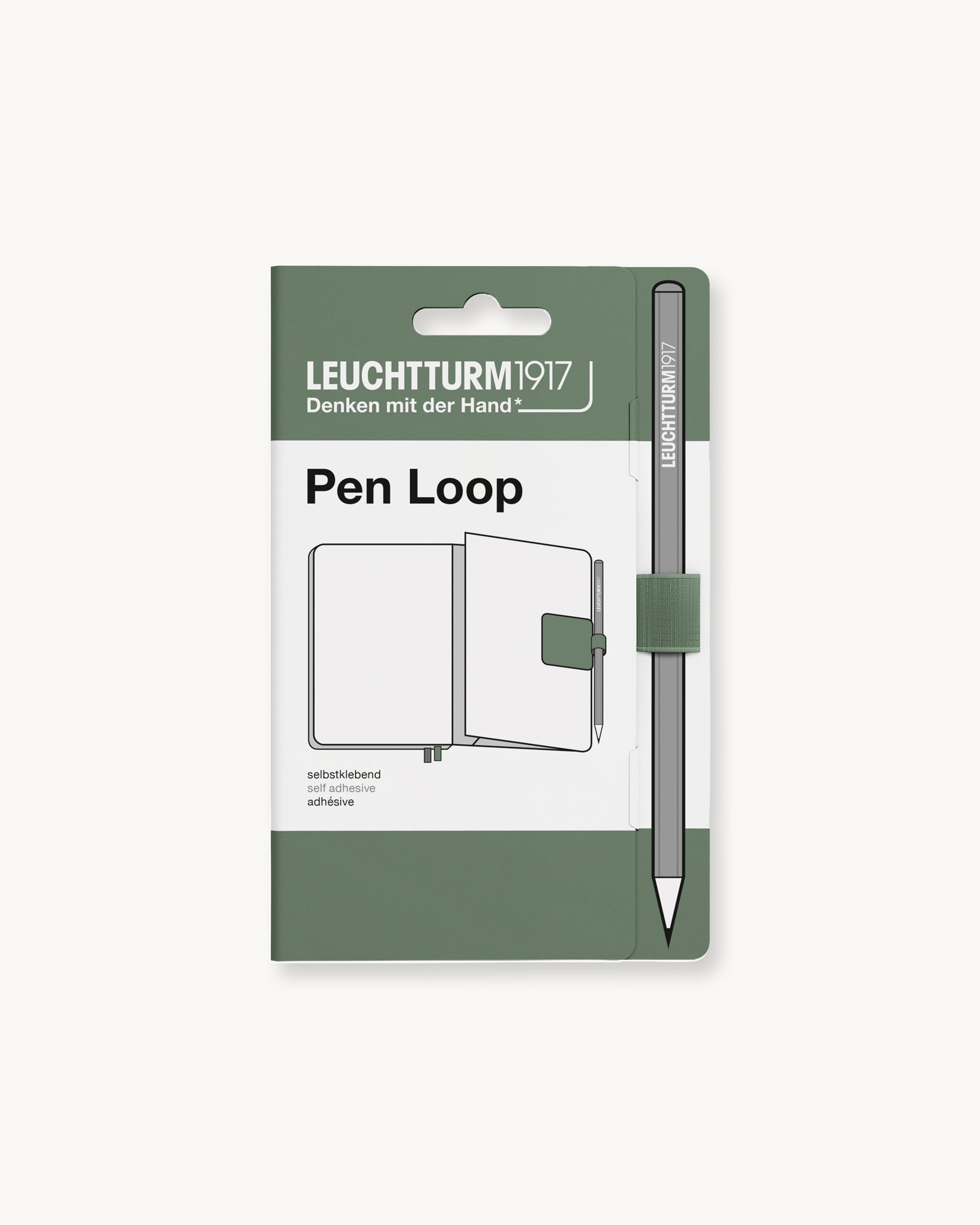 Leuchtturm1917 Pen Loop – Olive