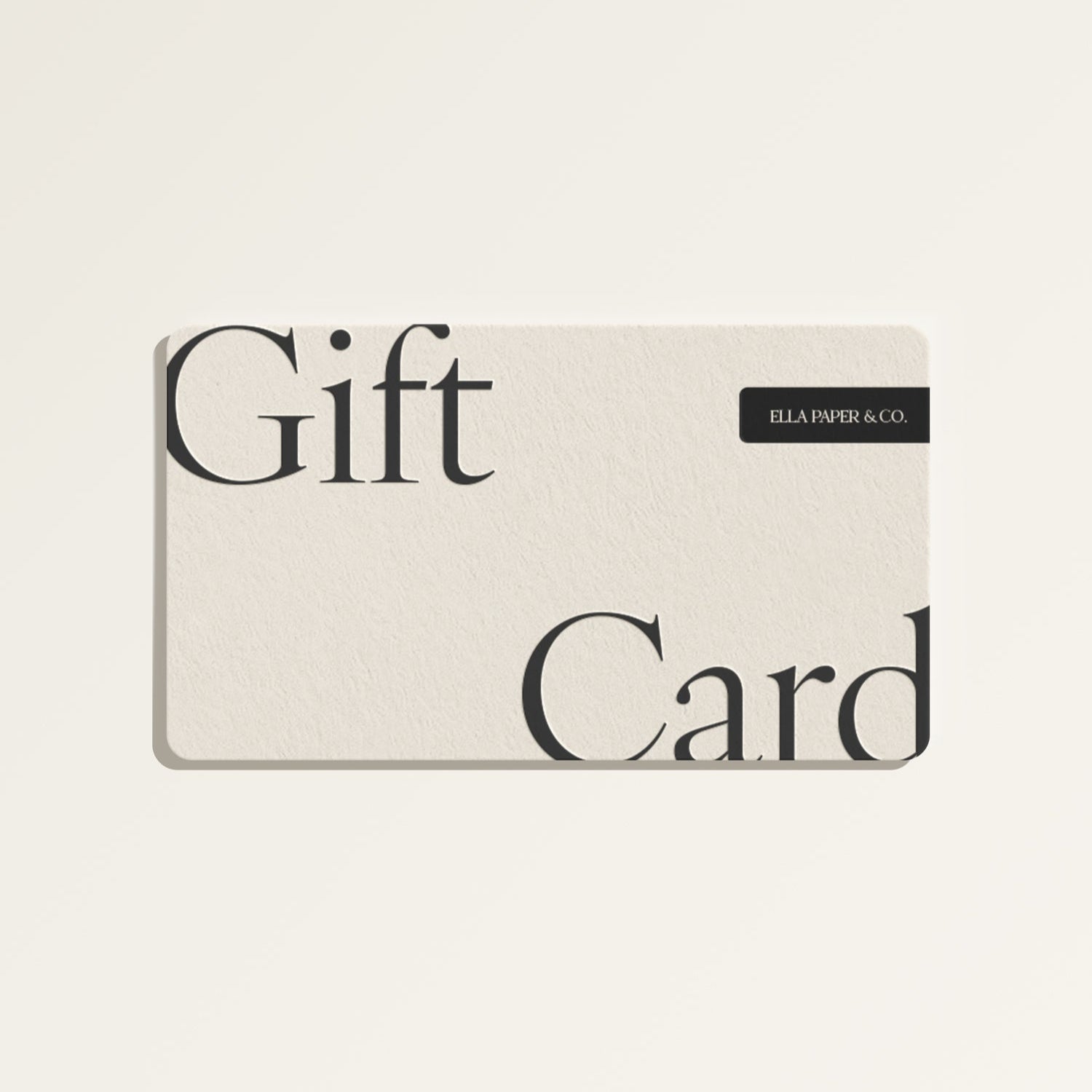 E-Gift Card