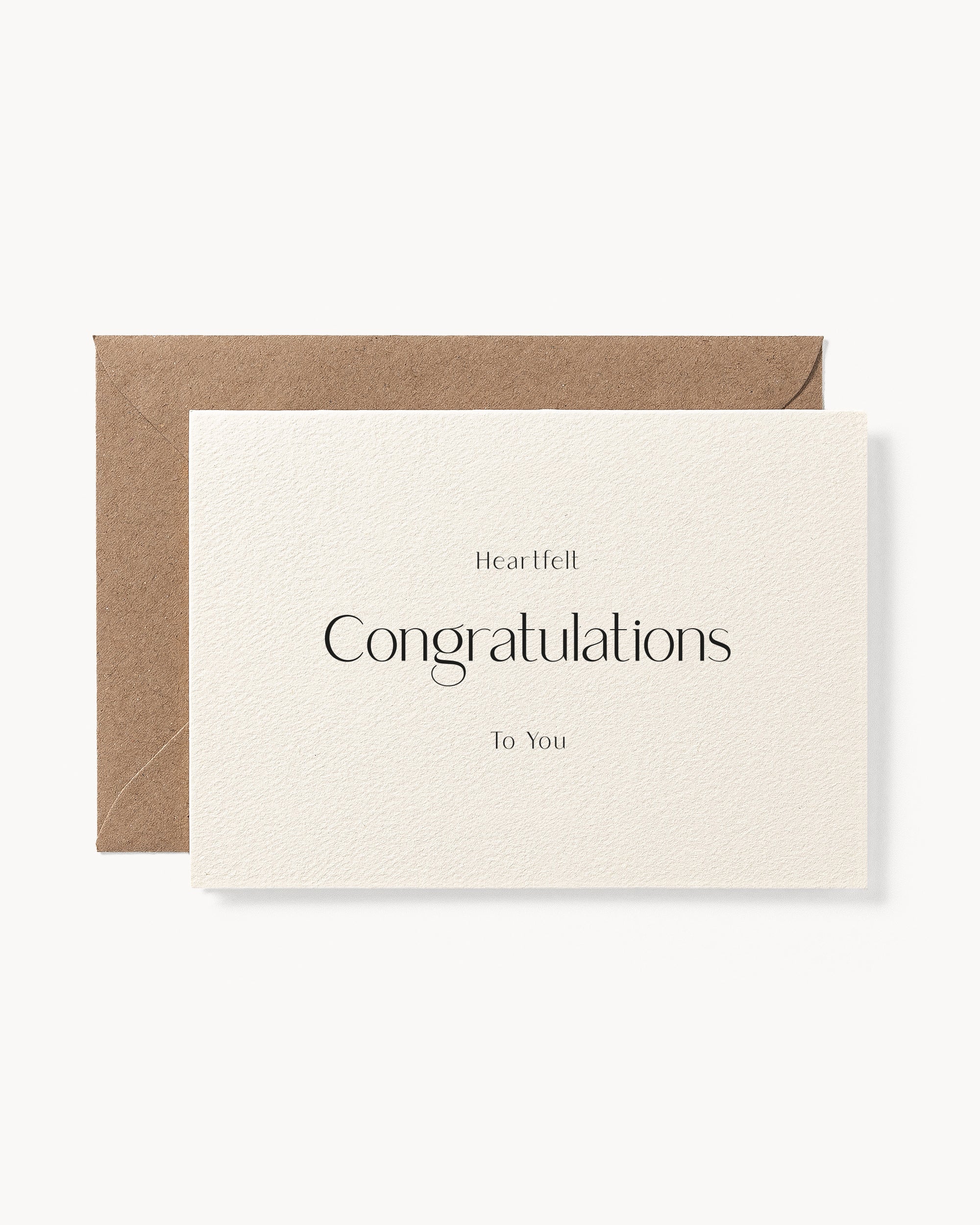 Heartfelt Congratulations To You