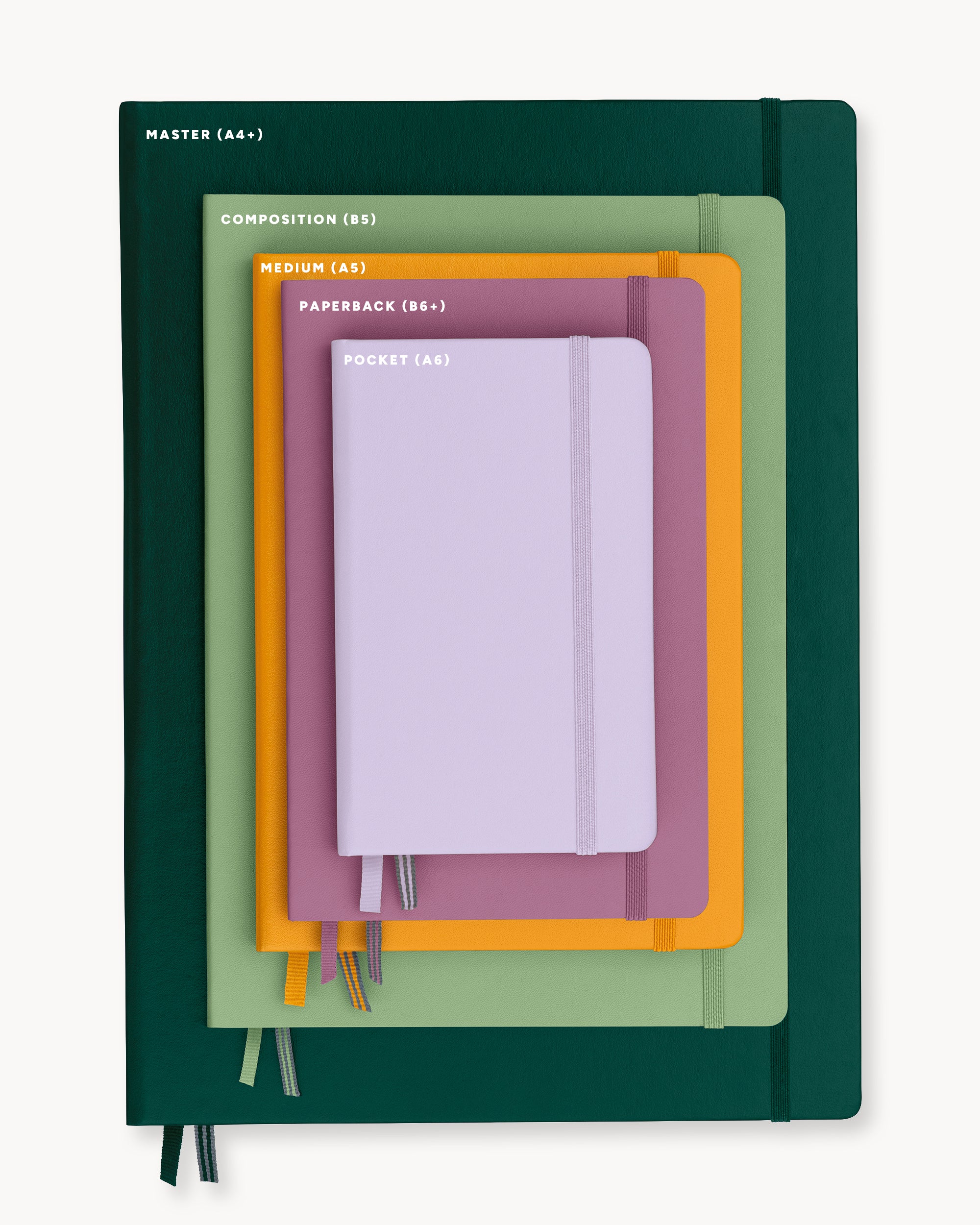 Leuchtturm1917 Hardcover Notebook Classic, vonalas, Medium (A5) – Black