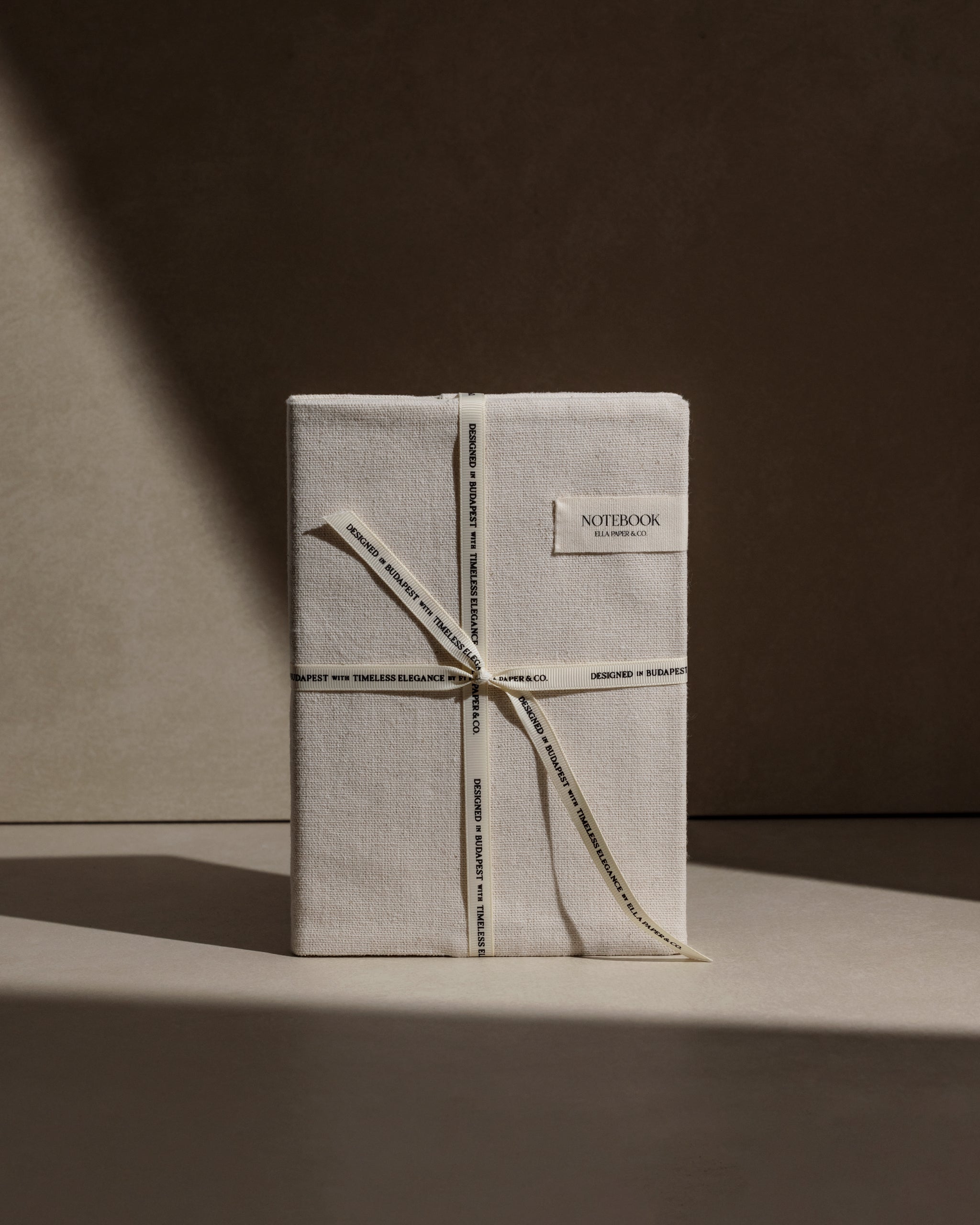 Linen Cover Notebook – Vonalazott Jegyzetfüzet