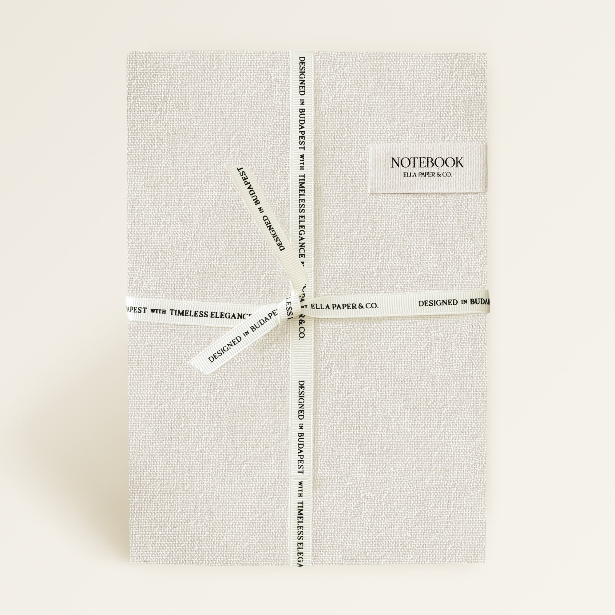 Notebook with Linen Cover